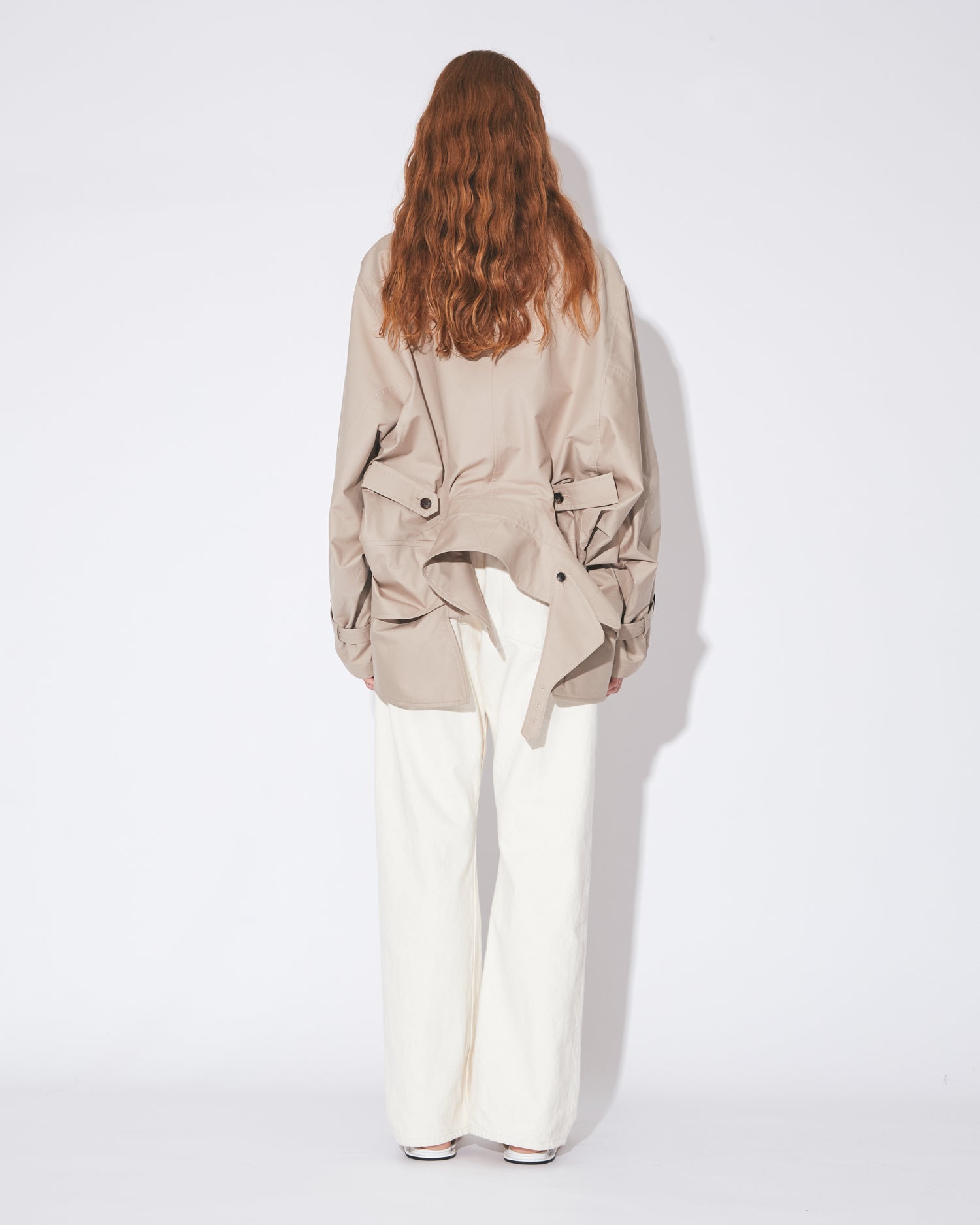 double-end technical twill trenchcoat – beautiful people online store