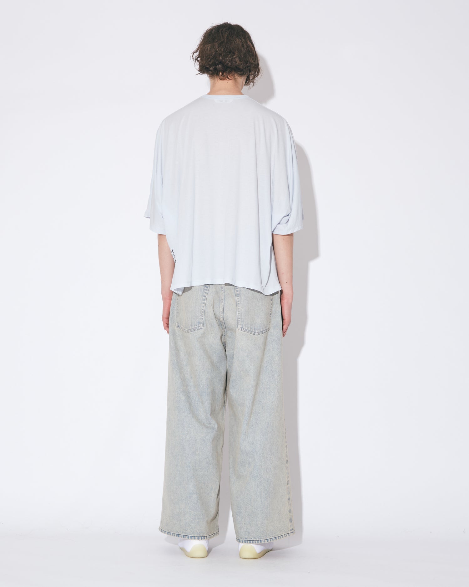 ELScotton jersey set in dolman P/A logo T – beautiful people