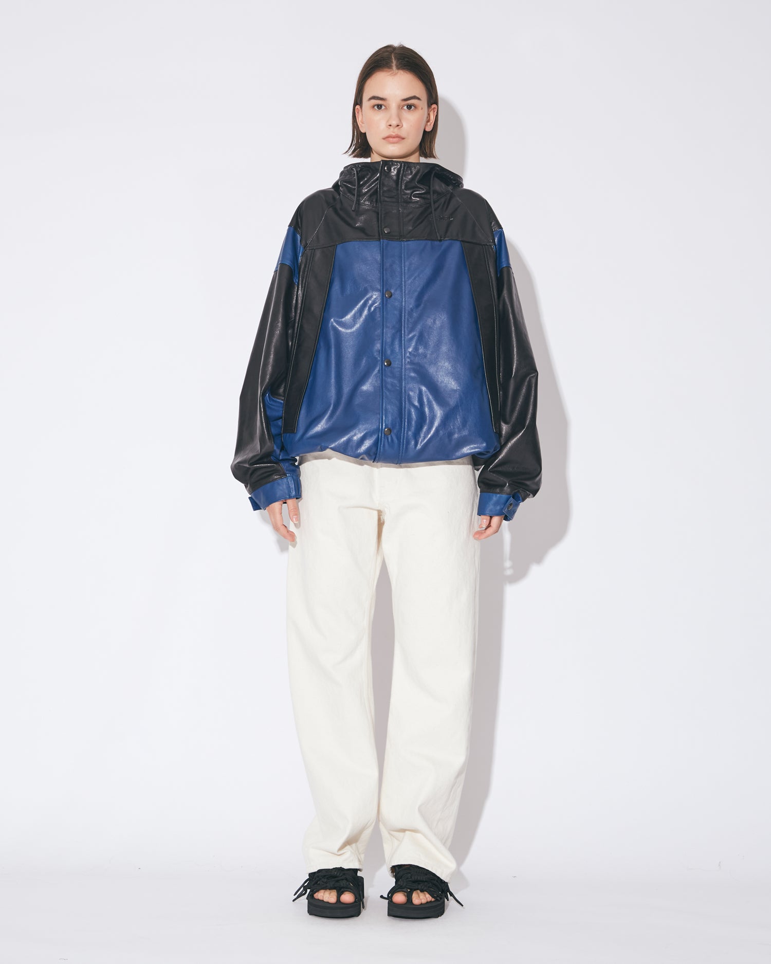 lamb leather wingshape mountain blouson – beautiful people online