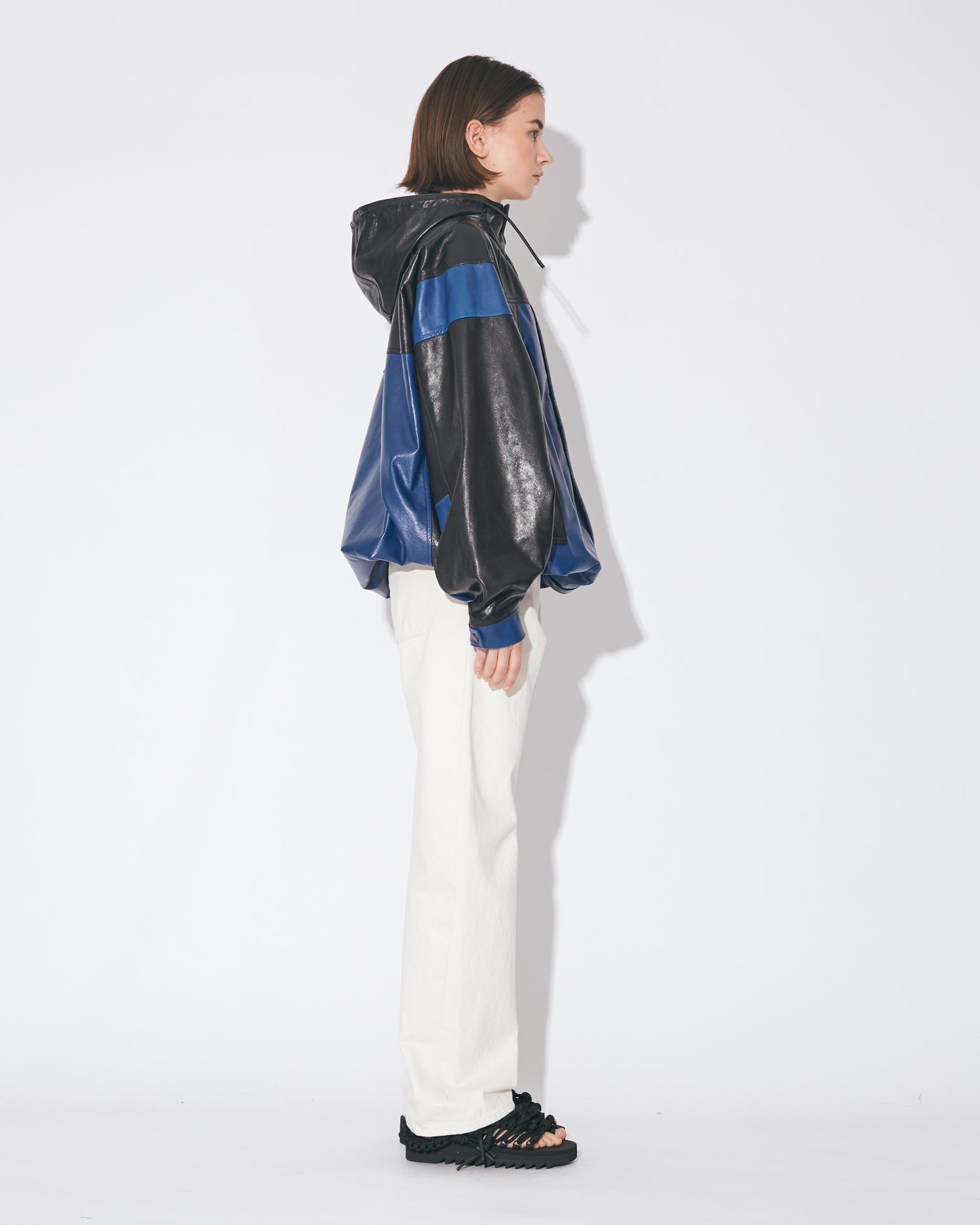 lamb leather wingshape mountain blouson – beautiful people online
