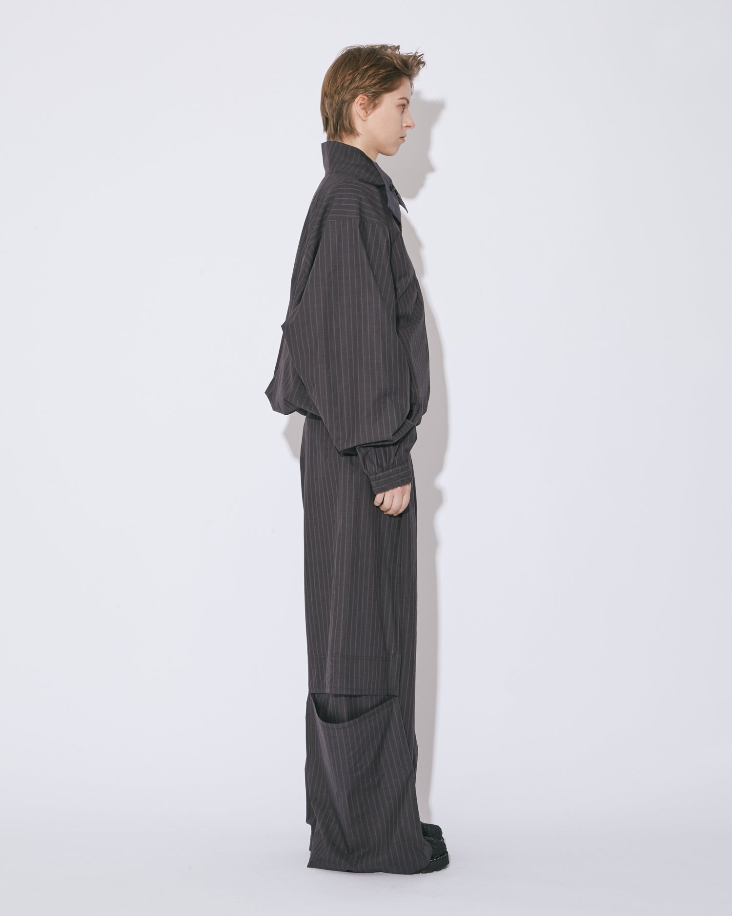 cotton suiting reversible blouson – beautiful people online