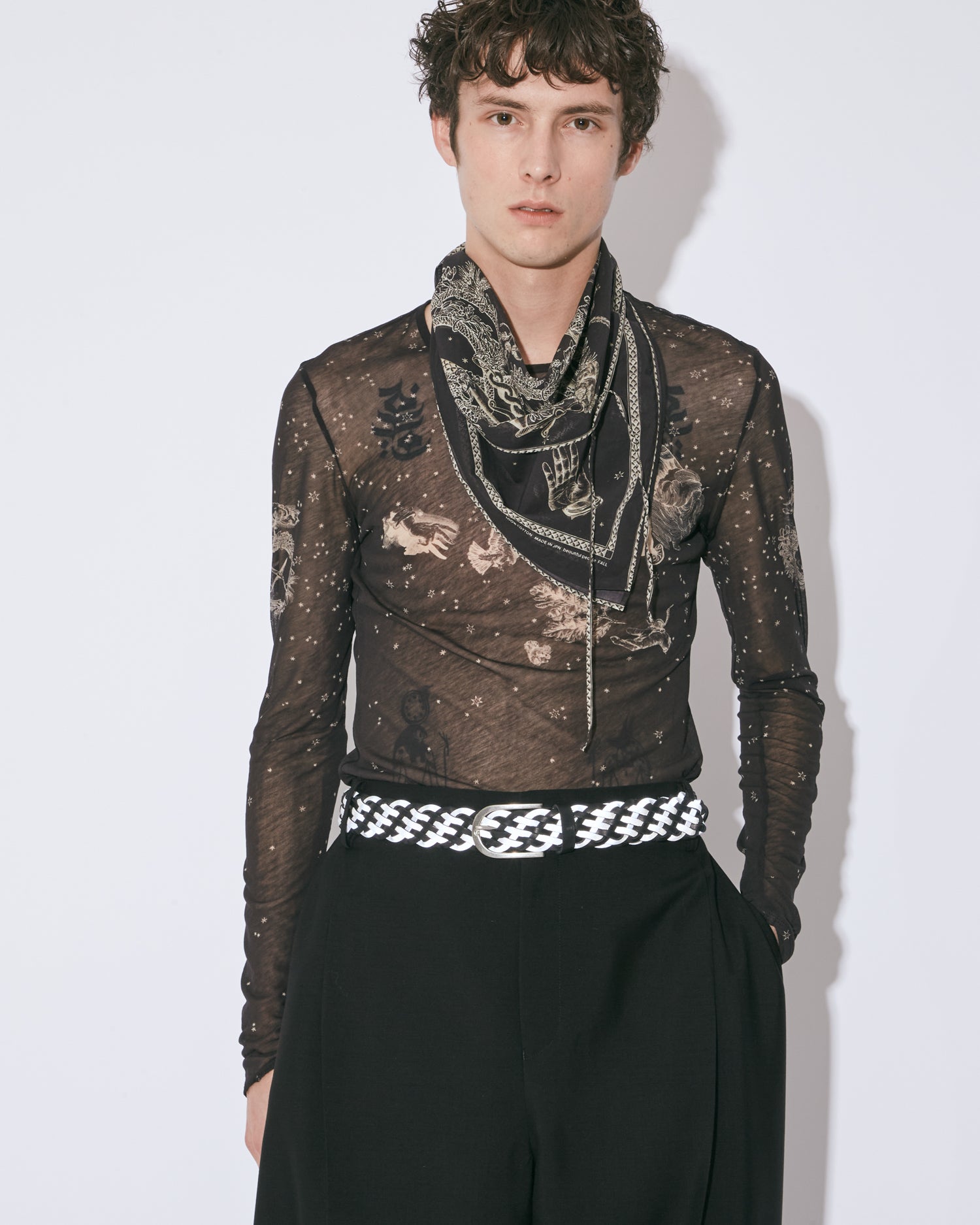 R.P.S print scarf – beautiful people online store