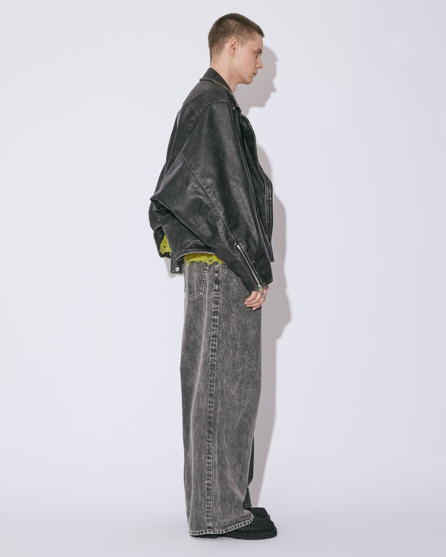 ジャケット・アウター beautiful people double-end double-end stone wash leather jacket – beautiful people