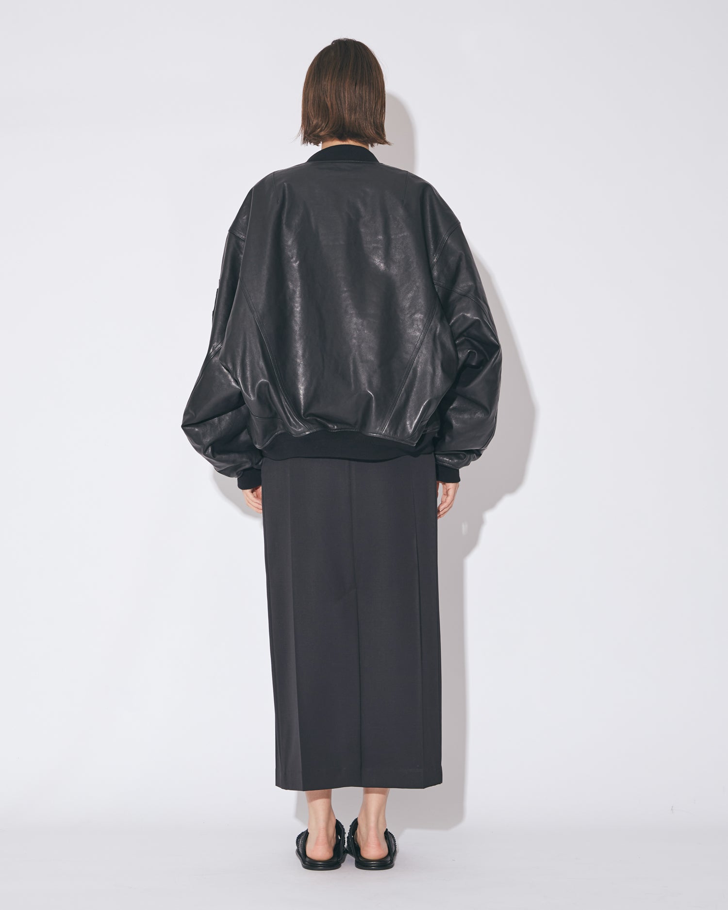 AW23] double-end vintage leather riders jacket – beautiful people