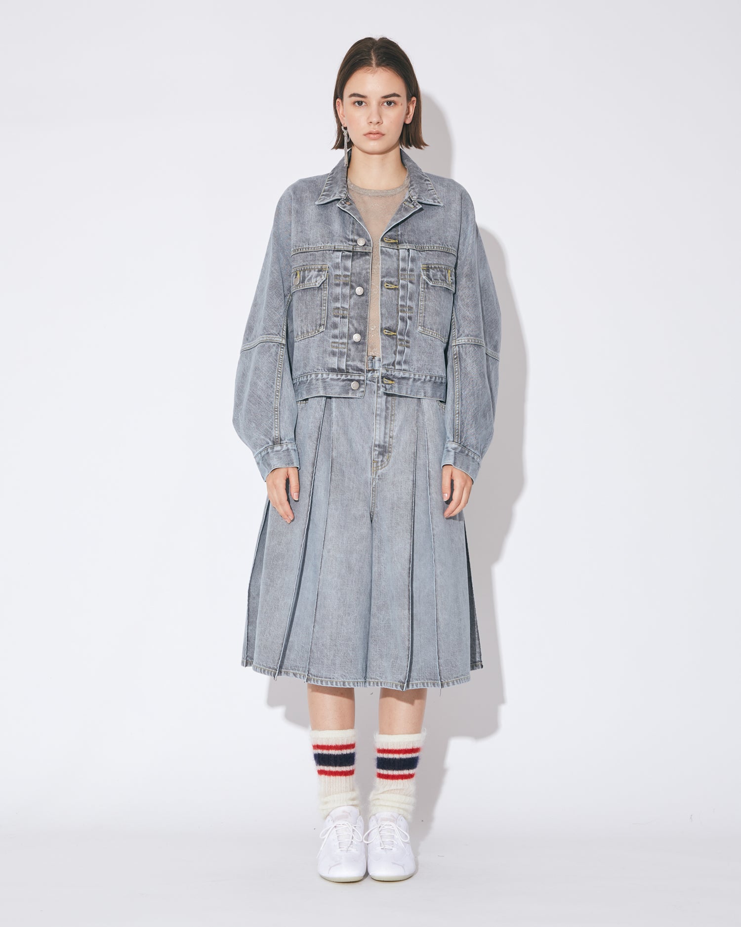 selvedge denim o/d no shoulder blouson – beautiful people online store