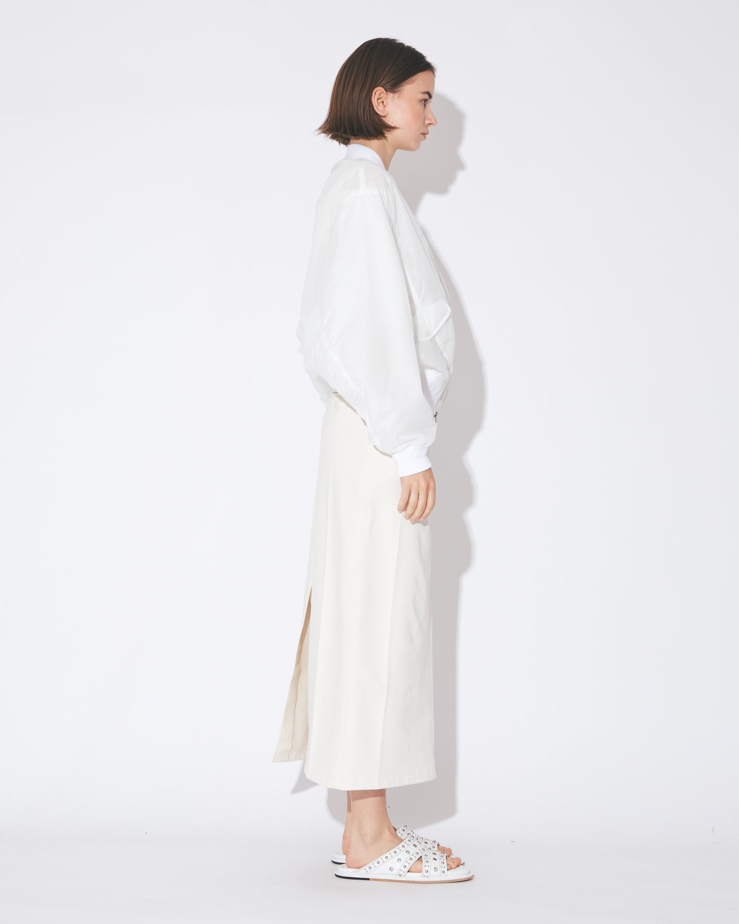 nylon ripstop fan shape MA-1 blouson – beautiful people online store
