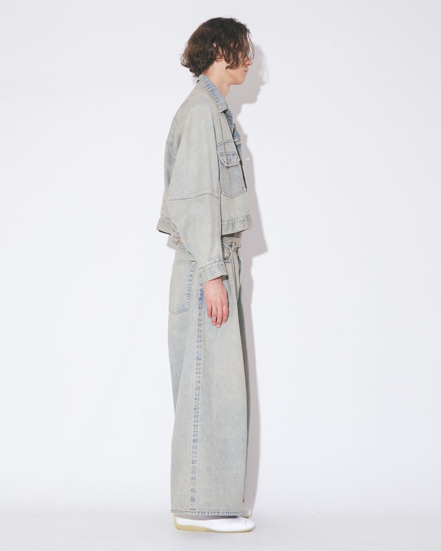 selvedge denim o/d no shoulder blouson – beautiful people online store