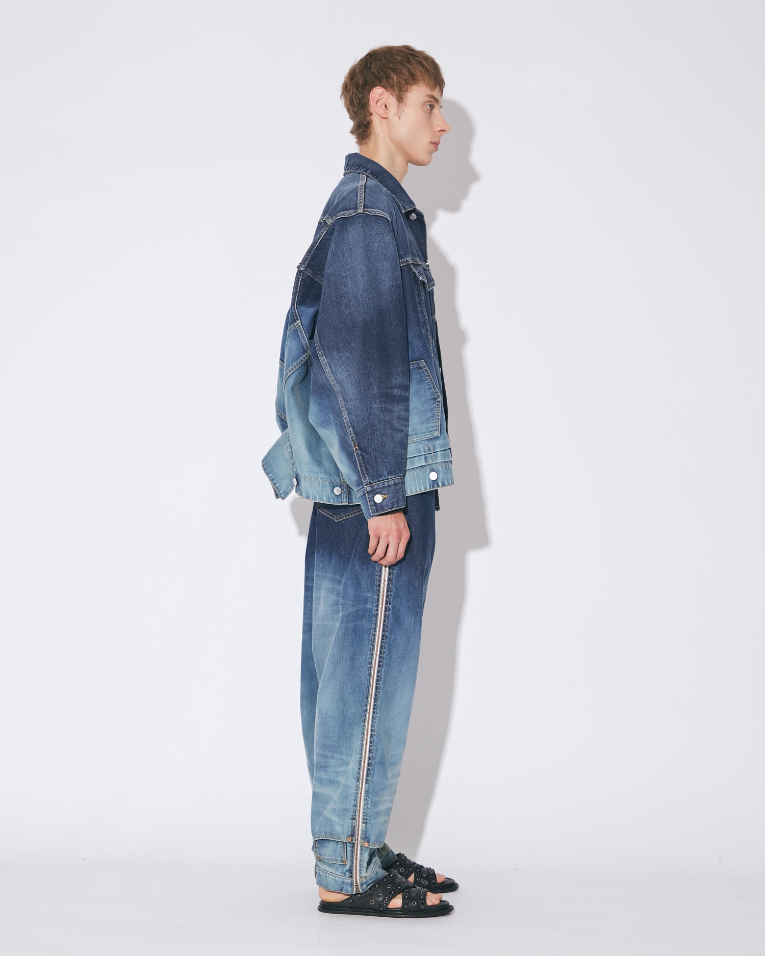 double-end selvedge blouson gradation – beautiful people online store