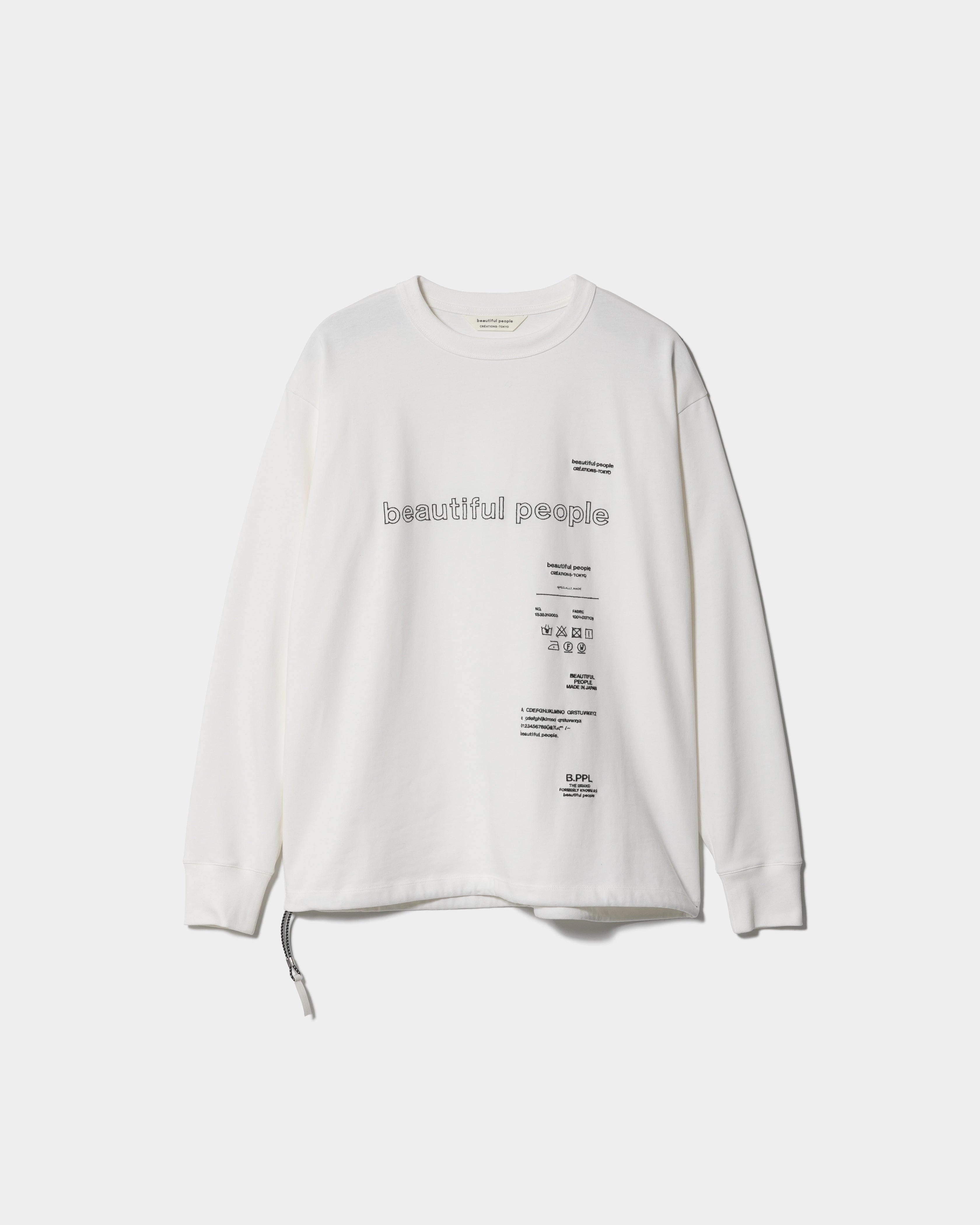 suvin compact jersey bp embroidery top – beautiful people