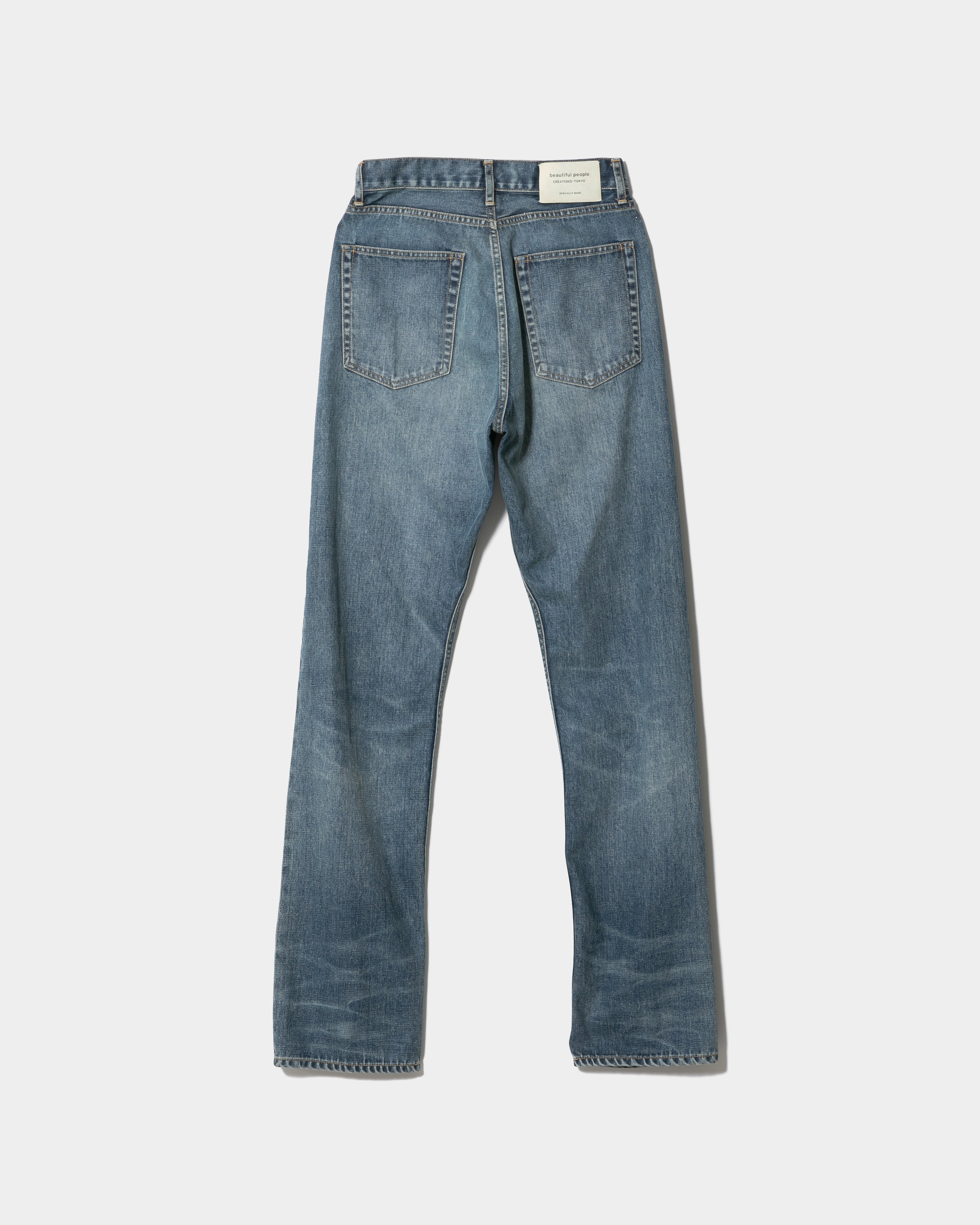 パンツ selvedge denim womanfit beautiful people selvedge denim woman fits(36 BLACK): beautiful people