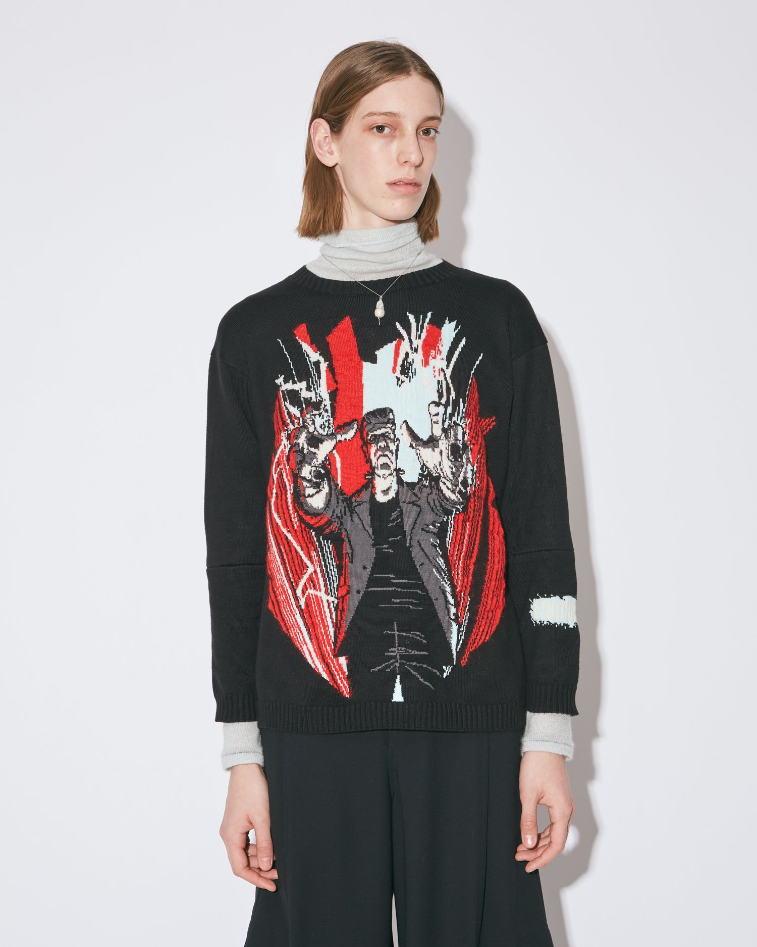 ーーーー ブランド大好き  ーーーー tropical wool mohair side tuck wide pants – beautiful people