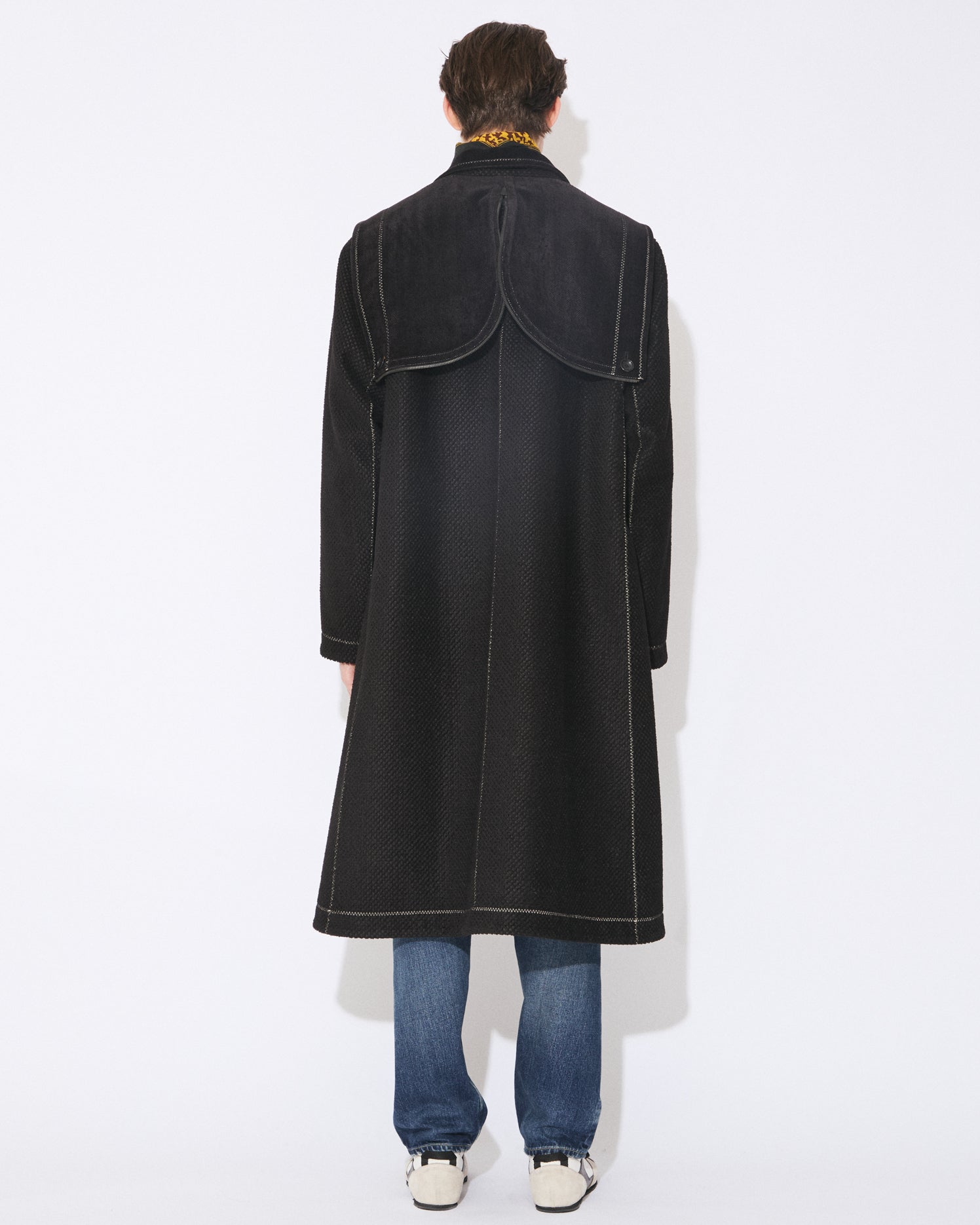7月下旬入荷】coinside reversible herringbone bonding coat