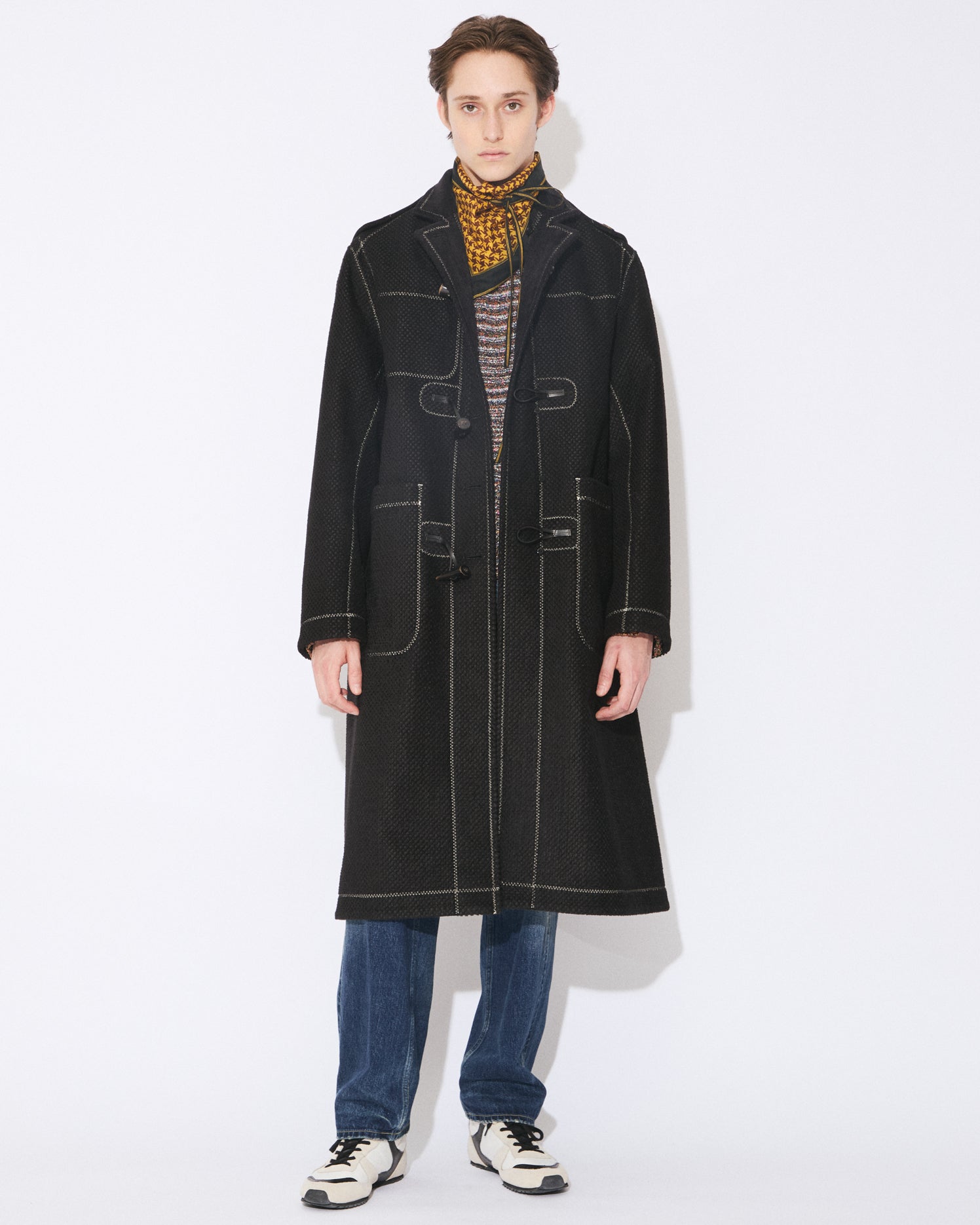 7月下旬入荷】coinside reversible herringbone bonding coat