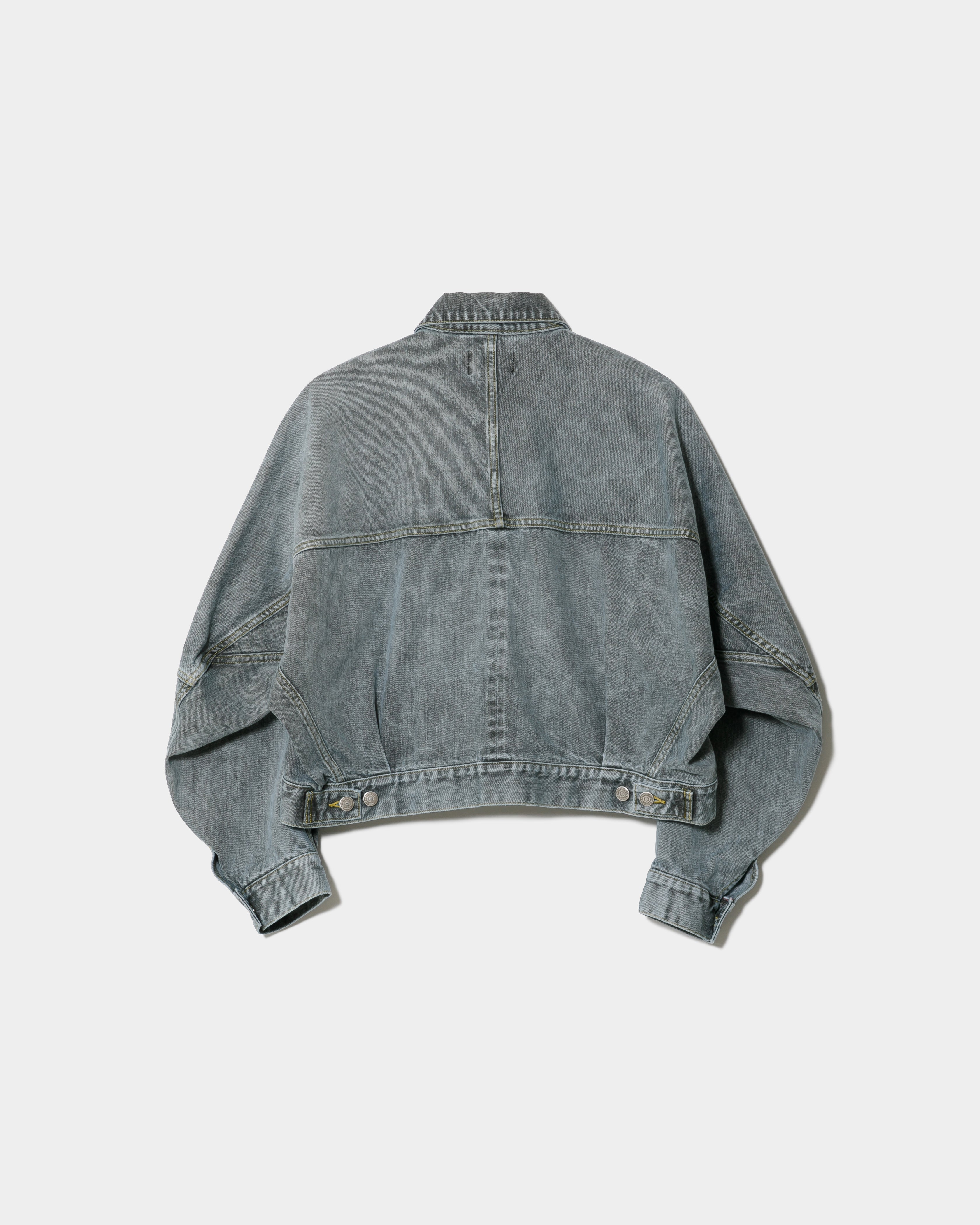 3月上旬入荷】selvedge denim o/d no shoulder blouson – beautiful