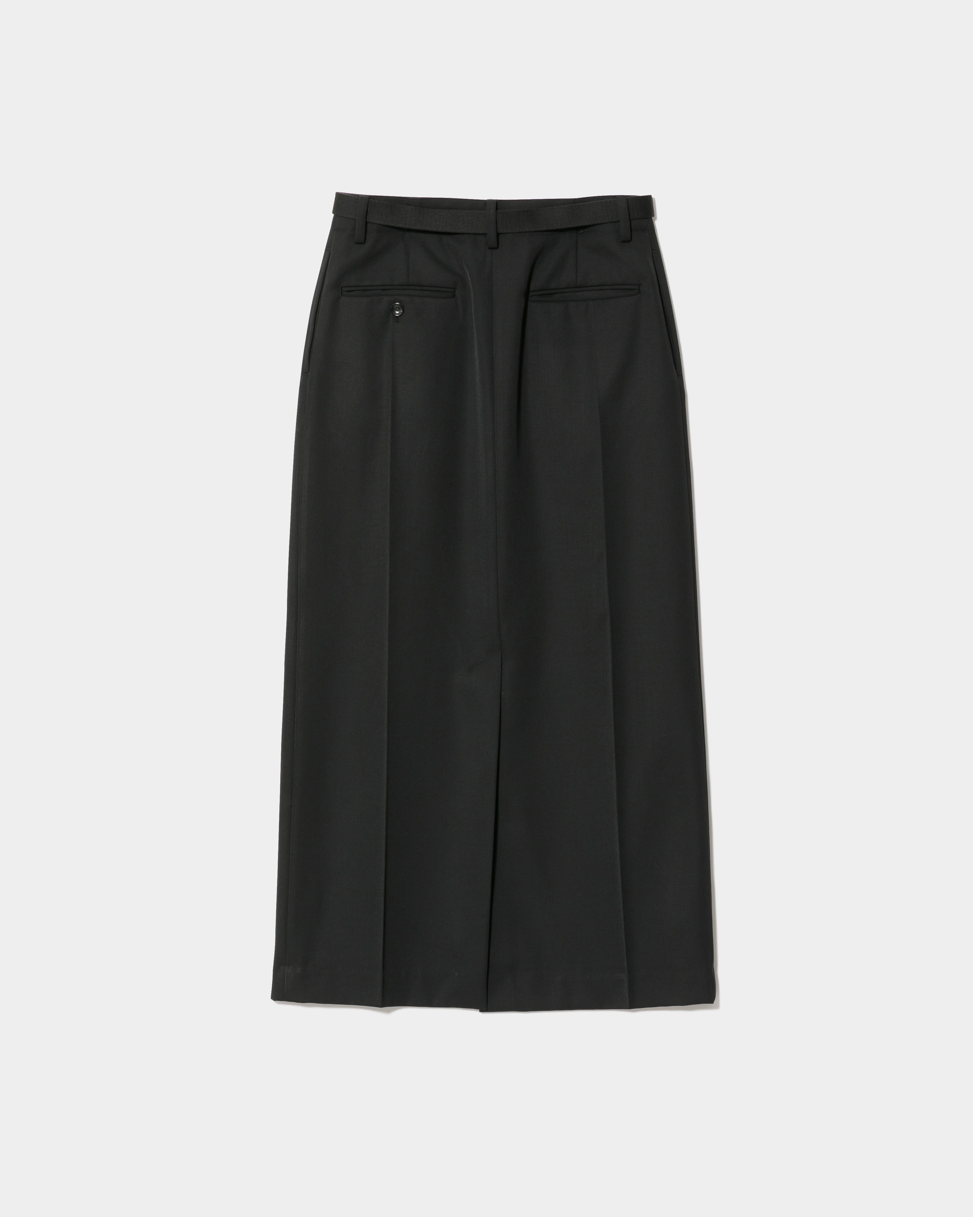 パンツ beautiful people side tuck BOX skirt beautiful people 】tropical wool mohair side tuck BOX skirt