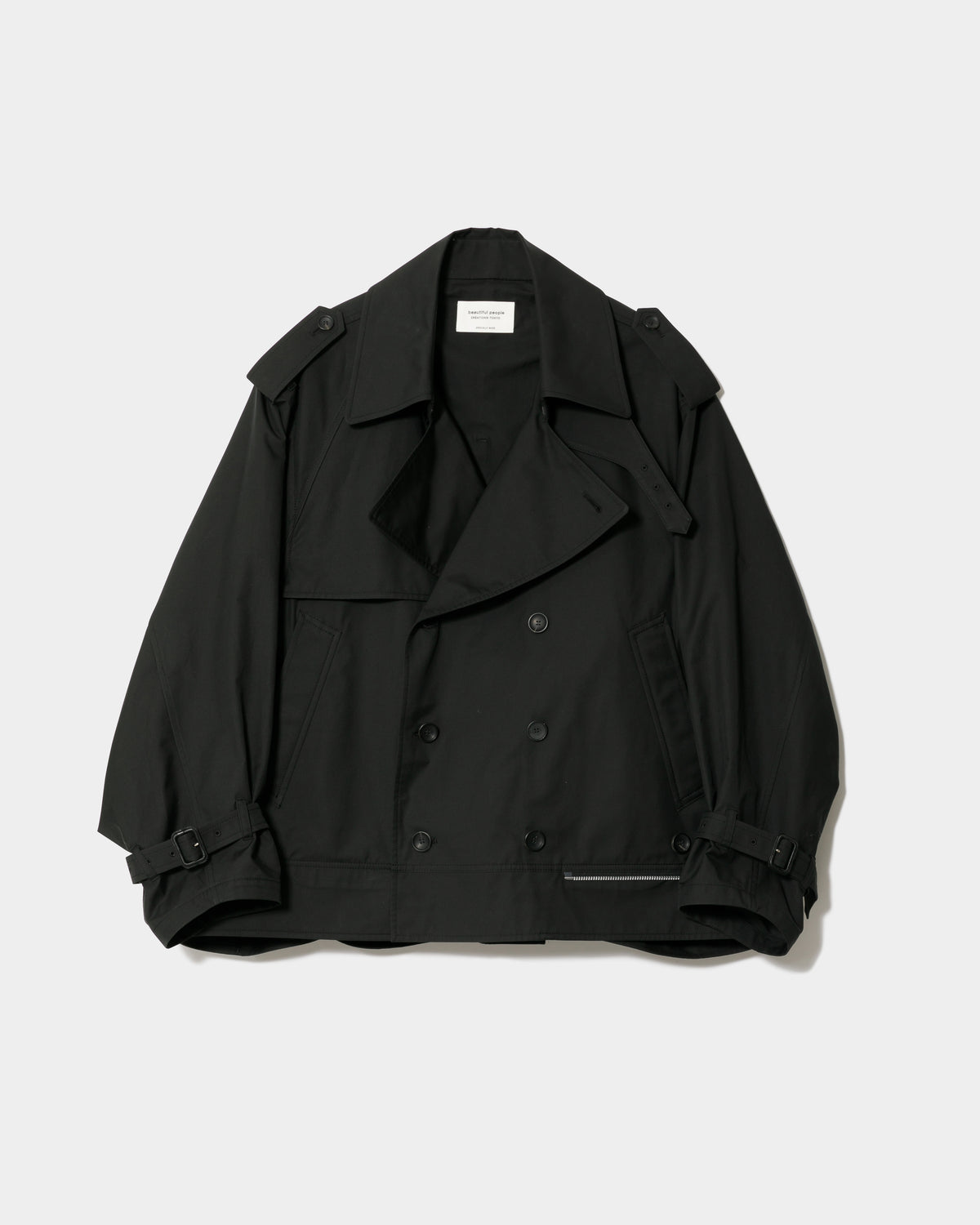 double-end technical twill trenchcoat – beautiful people online store