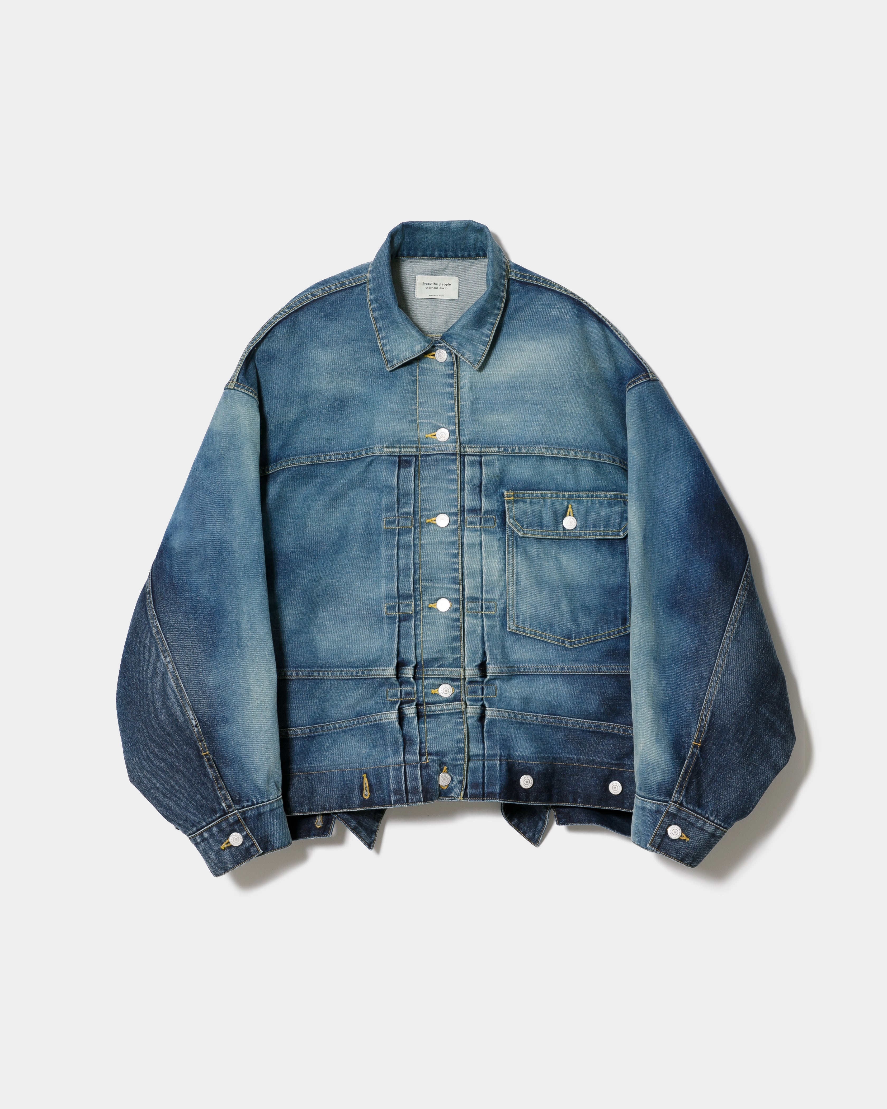 3月上旬入荷】double-end selvedge blouson gradation – beautiful