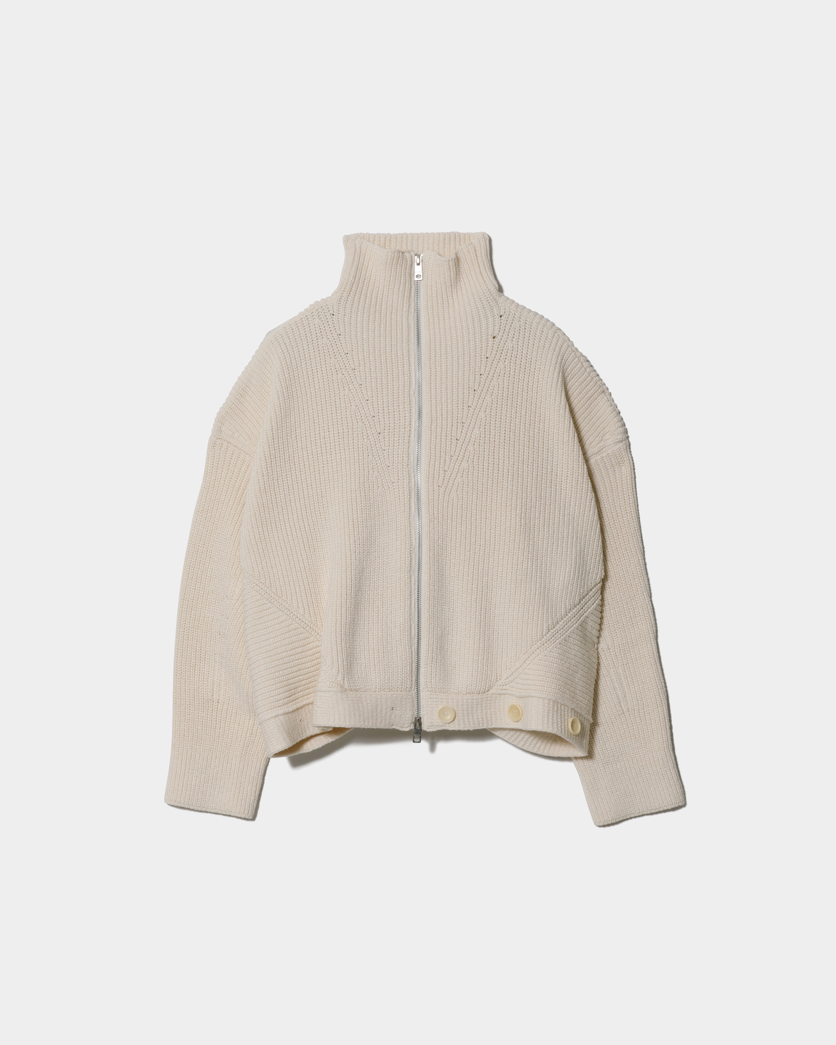 double-end fluffed cotton cardigan – beautiful people online store