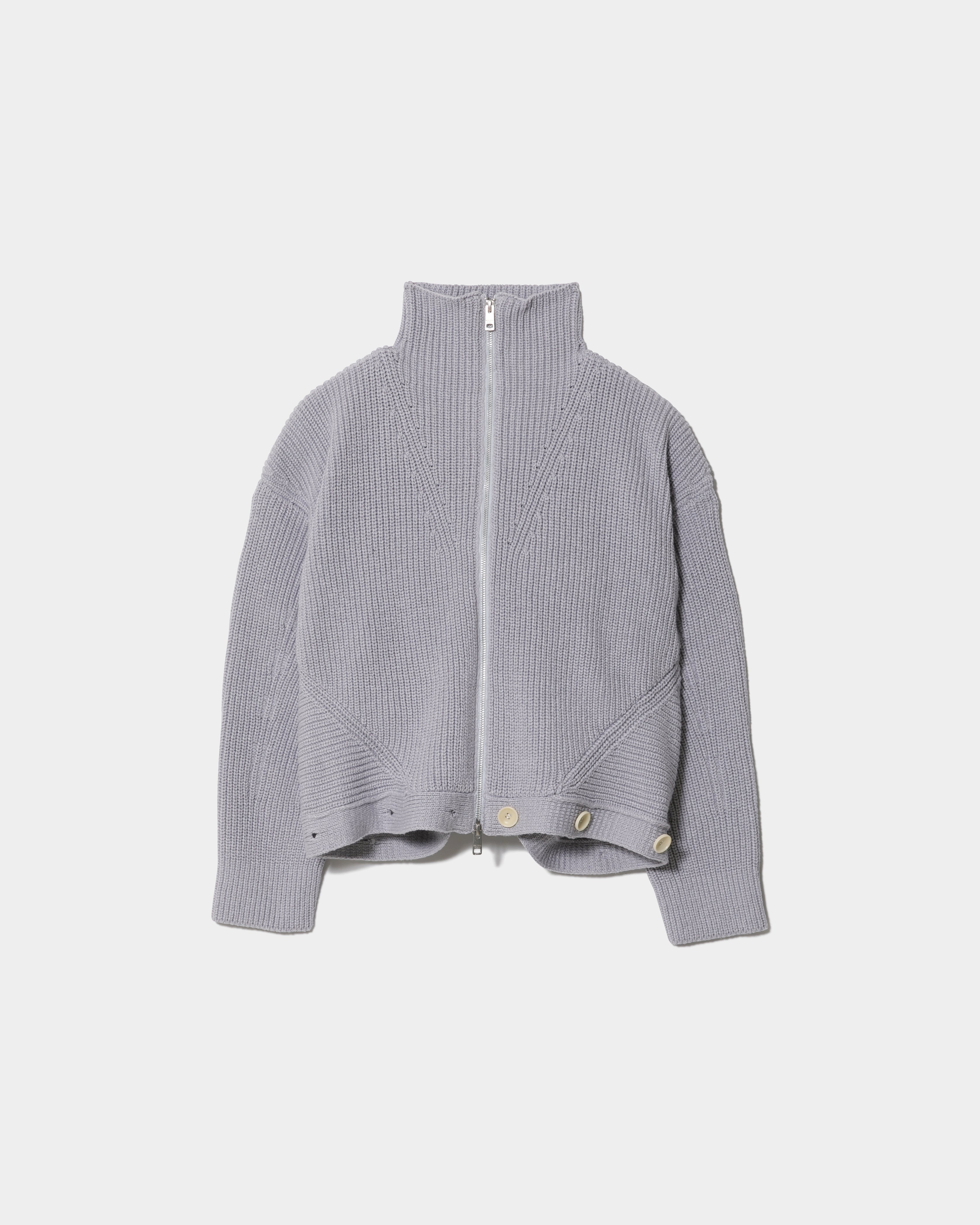 double-end fluffed cotton cardigan – beautiful people online store