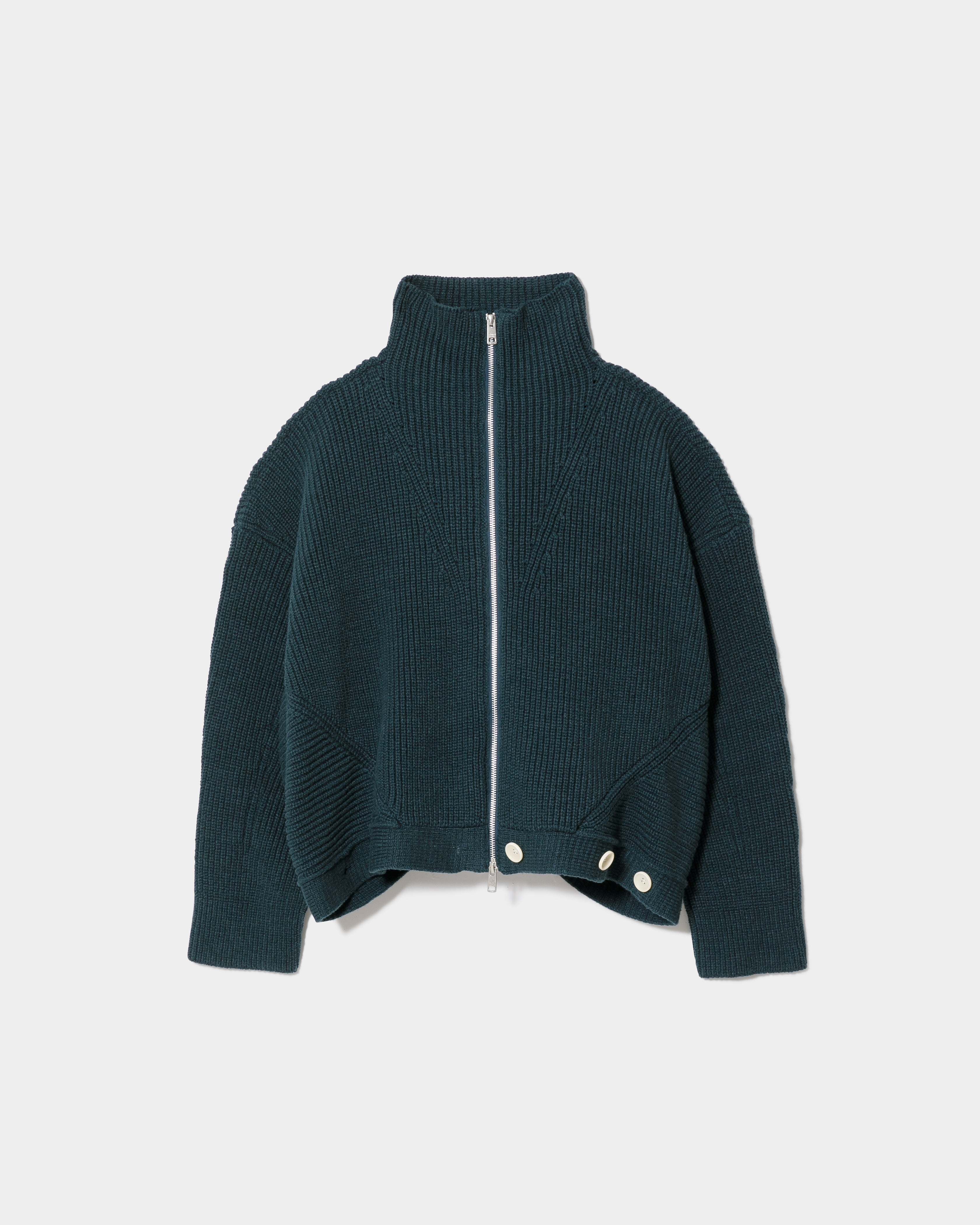 beautiful people カーディガン ネイビー double-end fluffed cotton cardigan – beautiful people online store