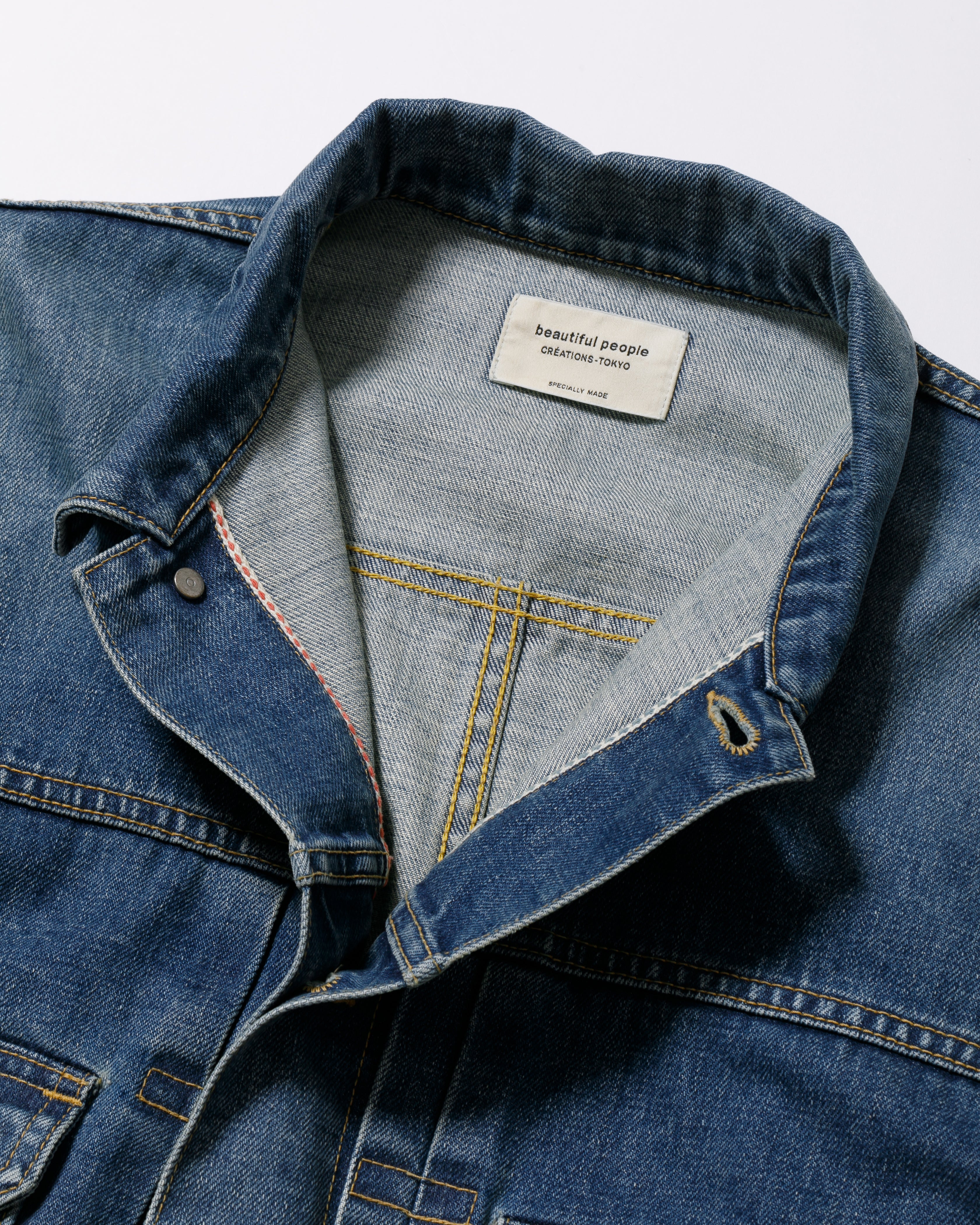 selvedgedenim square big blouson vintage – beautiful people