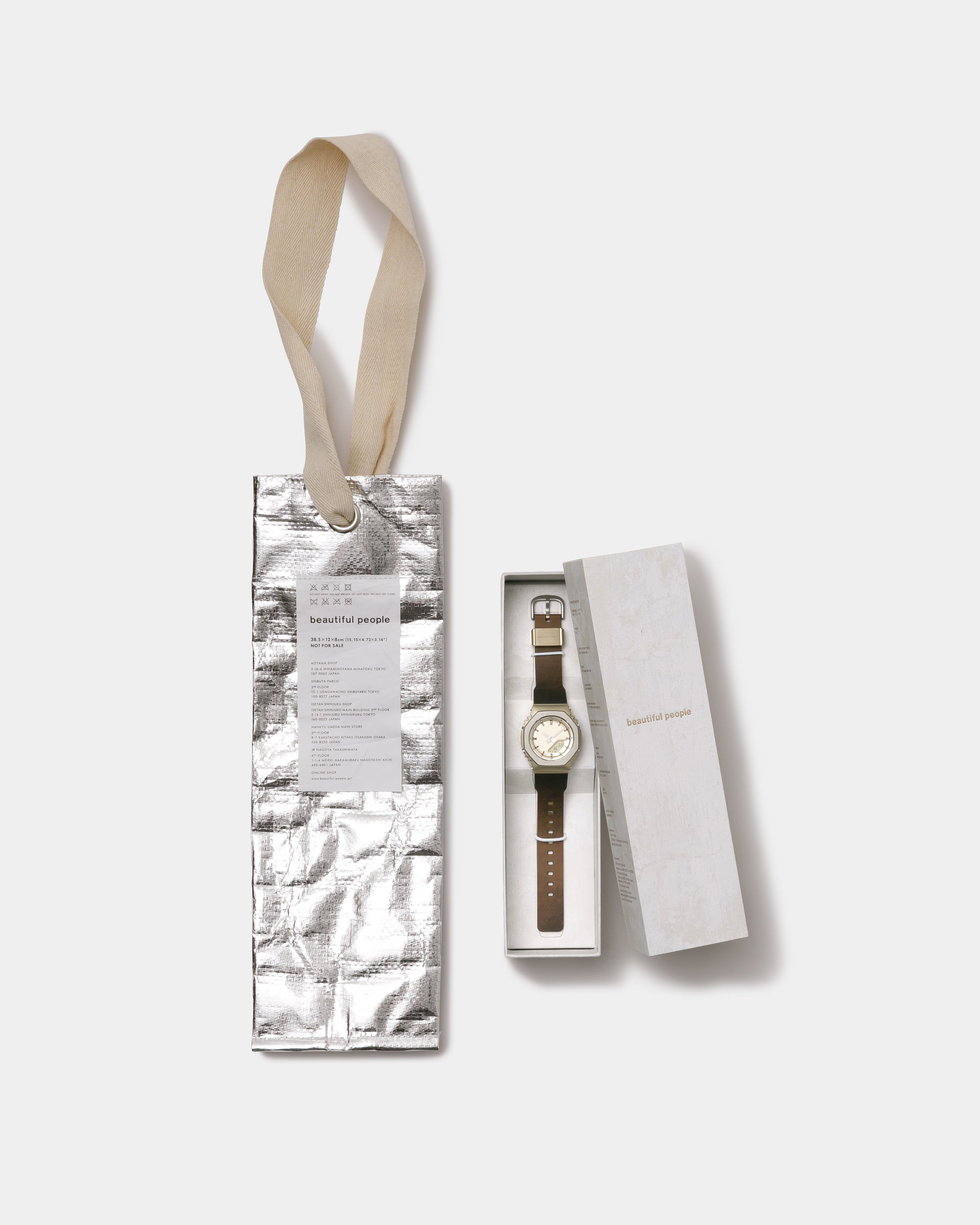 beautiful people × G-SHOCK “Already Patina” – beautiful people