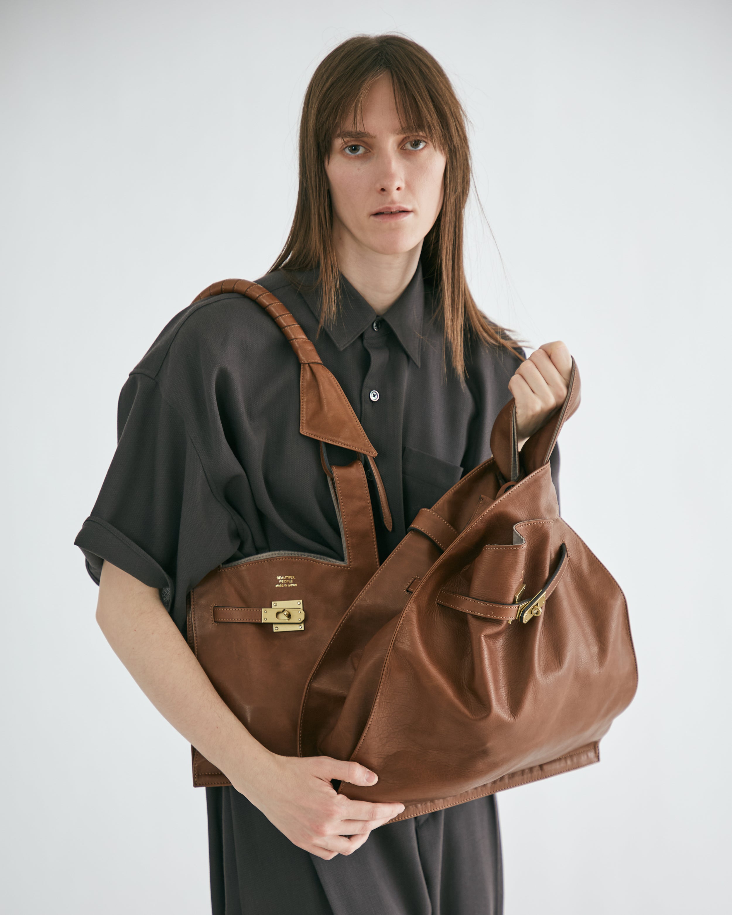 oiled leather xlarge market bag – beautiful people online store oiled leather xlarge market bag – beautiful people online store