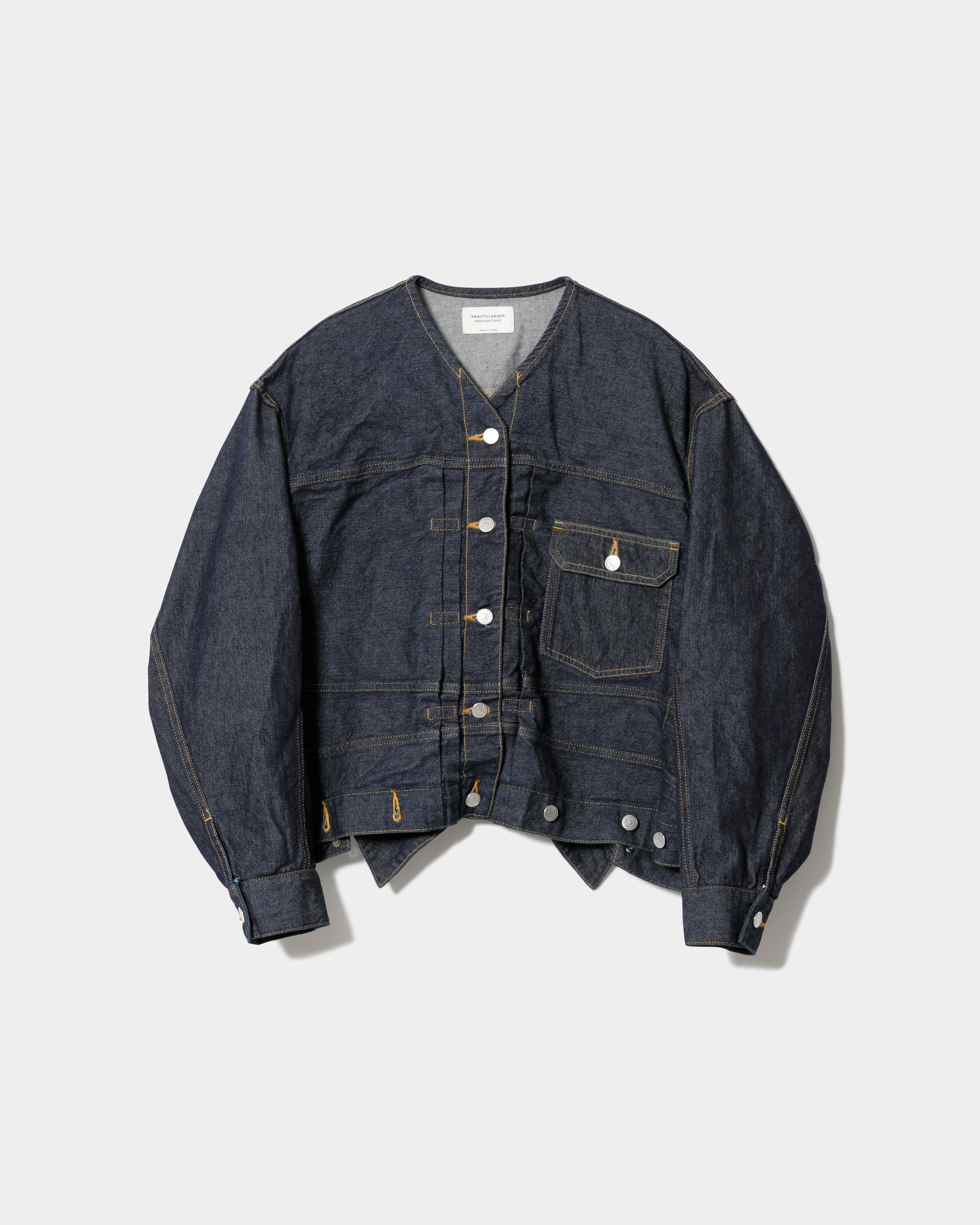 beautiful people twill denim blouson美品です double-end left hand twill denim blouson 26PF – beautiful people