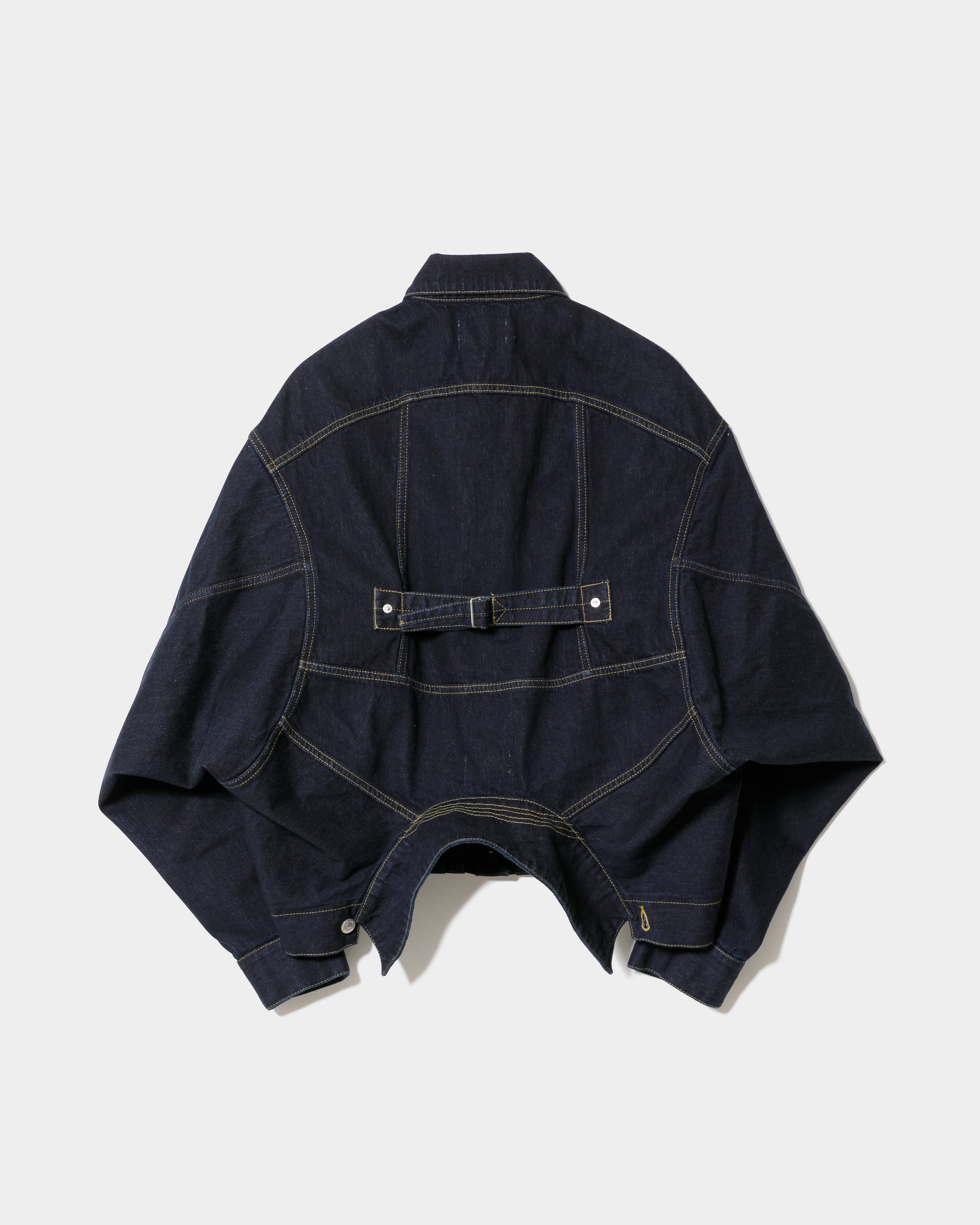 10月上旬入荷】double-end selvedge denim blouson re-wash
