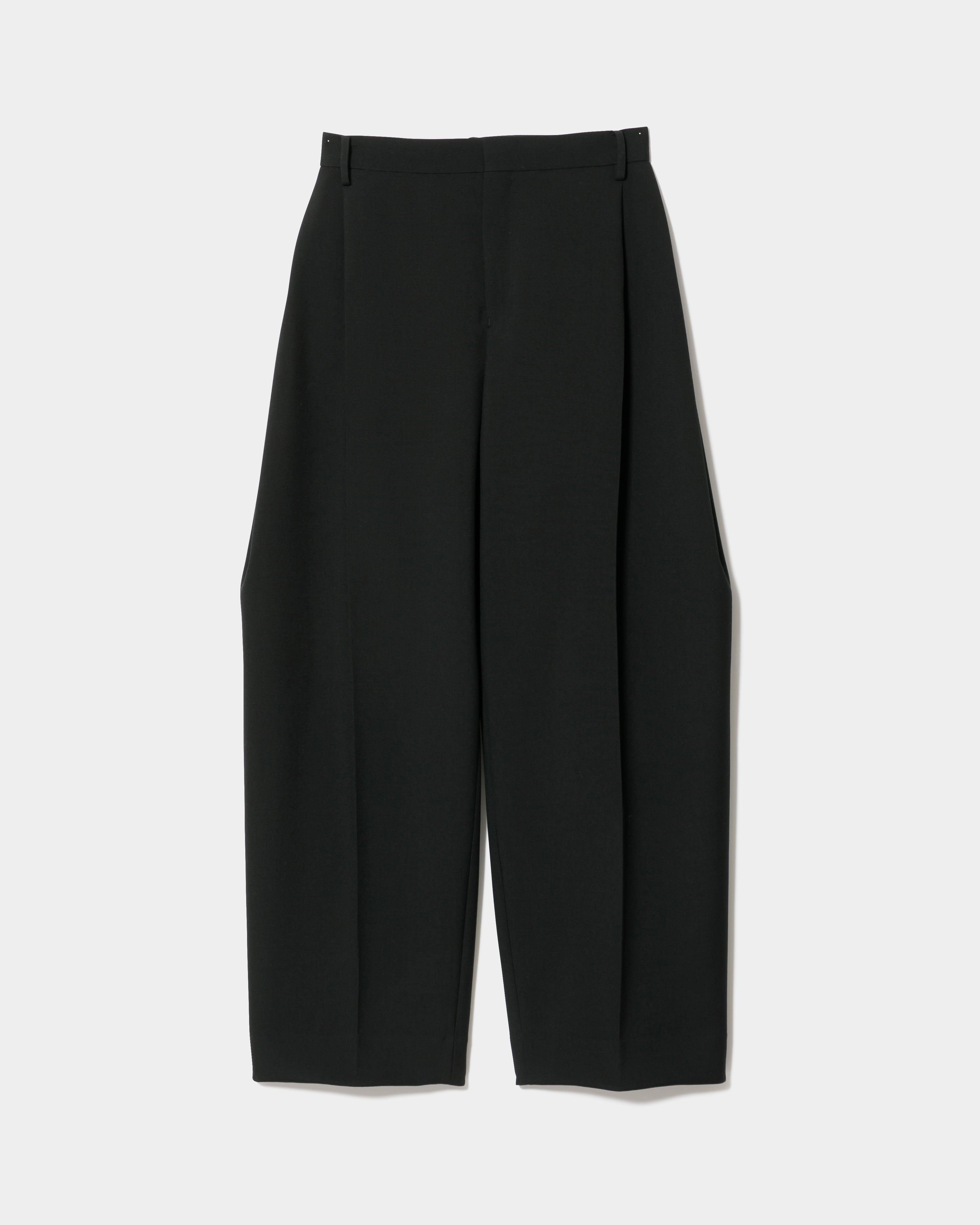 む*じ様 beautiful people wool tuck widepant wool double cloth side tuck wide slacks – beautiful people online