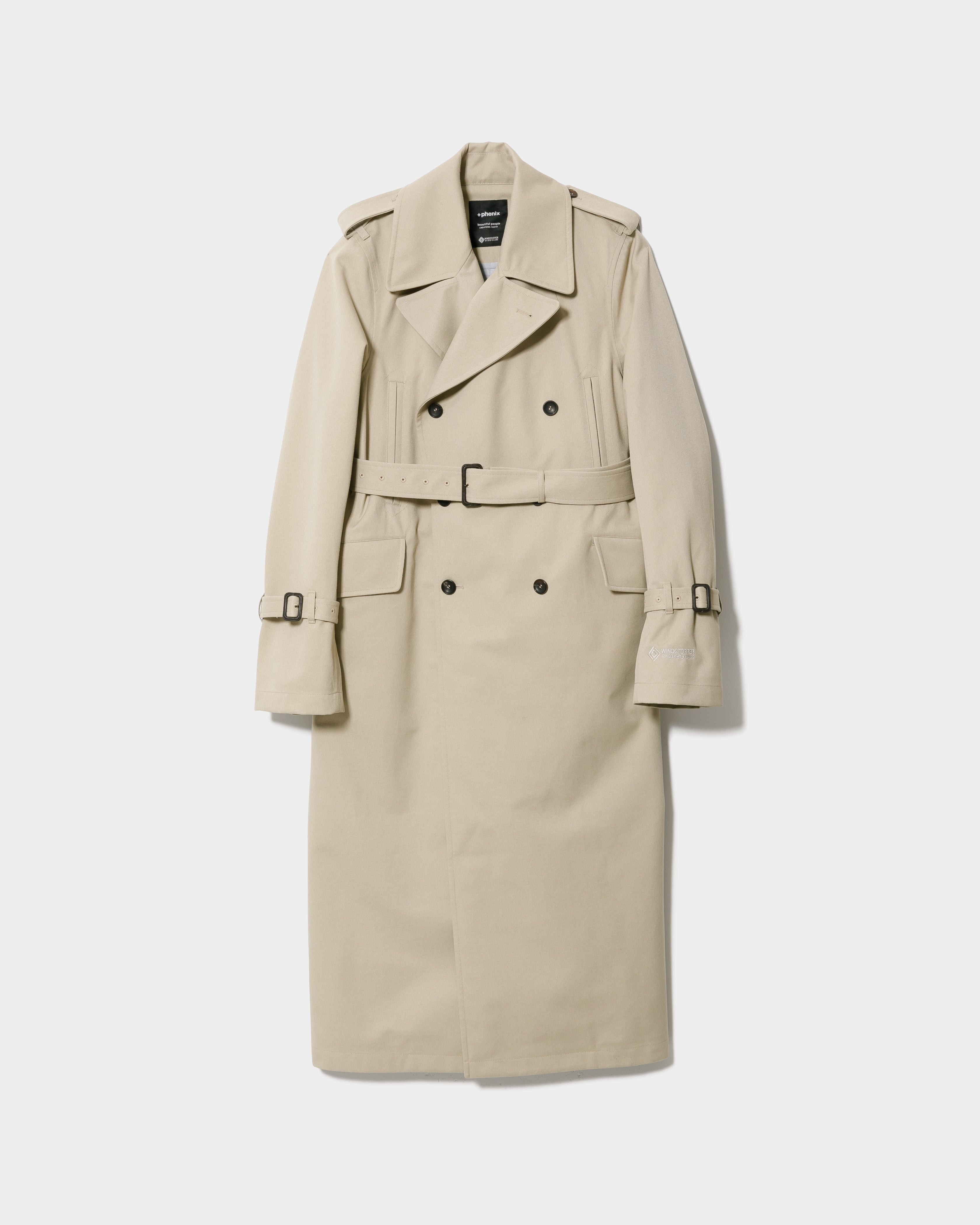 8月中旬入荷】Phenix GORE-TEX twill long trench coat – beautiful