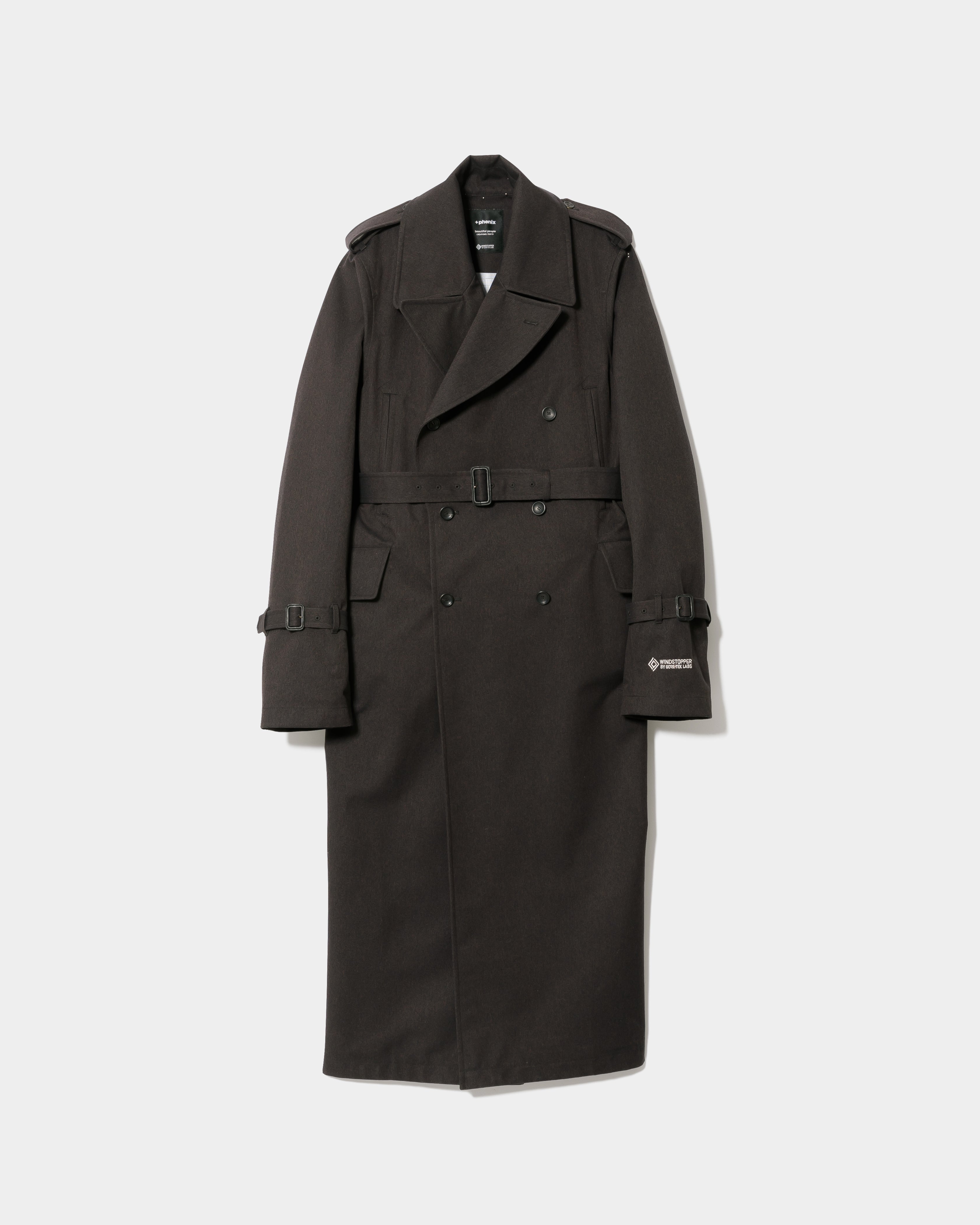 8月中旬入荷】Phenix GORE-TEX twill long trench coat – beautiful