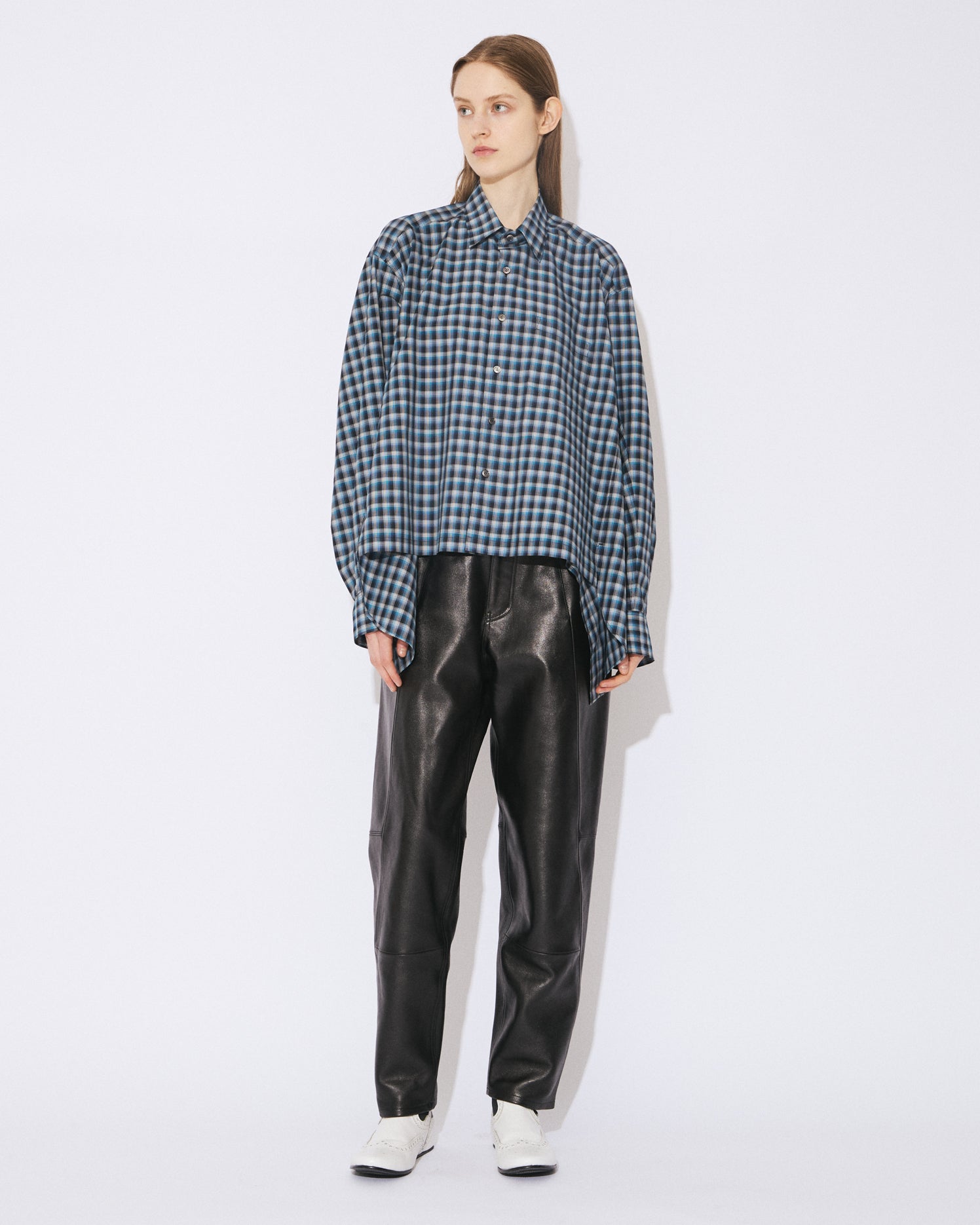 beautiful people 2wayチェックシャツ 9月下旬入荷】double-end C/N check hooded shirt – beautiful people
