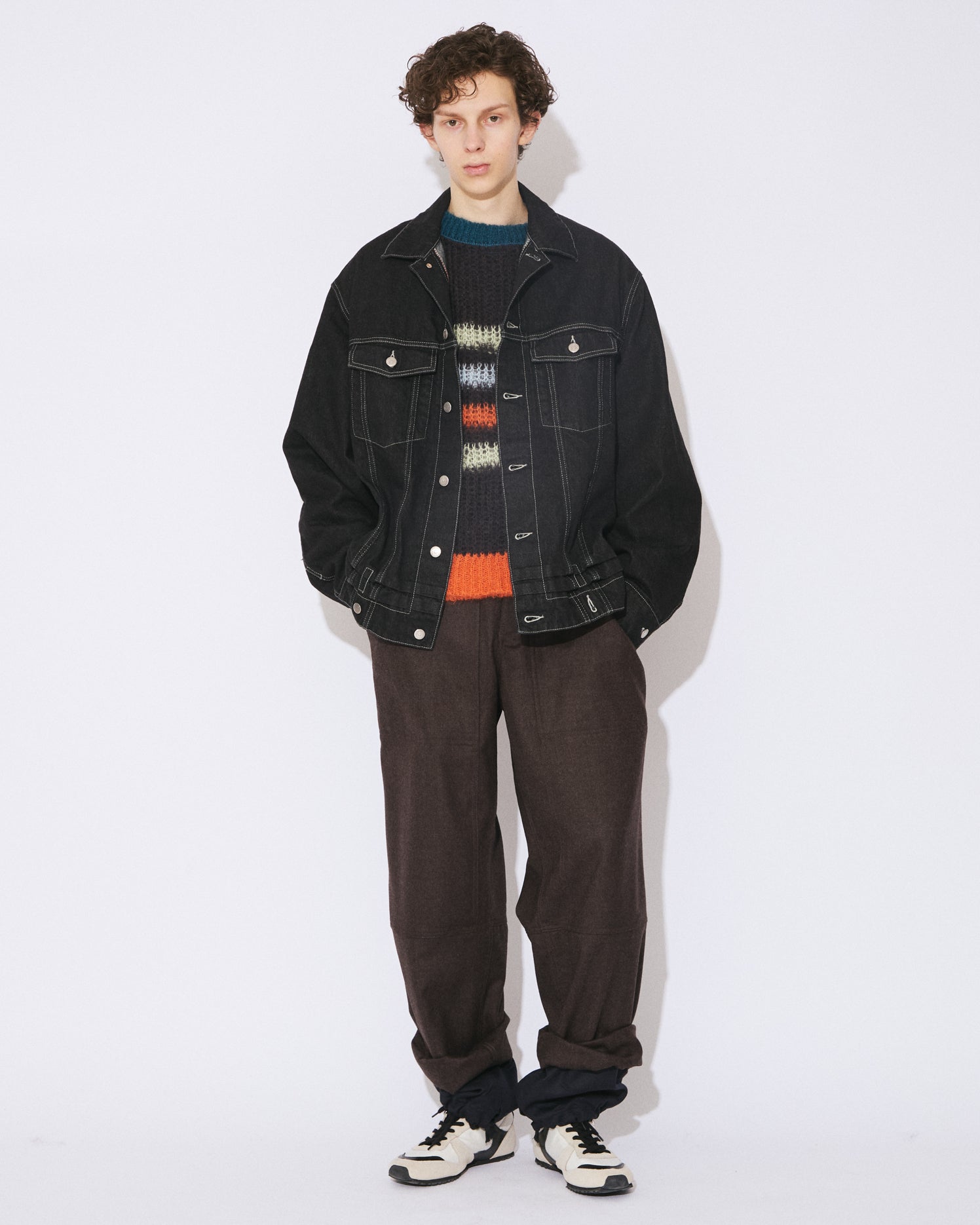 10月上旬入荷】double-end selvedge denim blouson re-wash