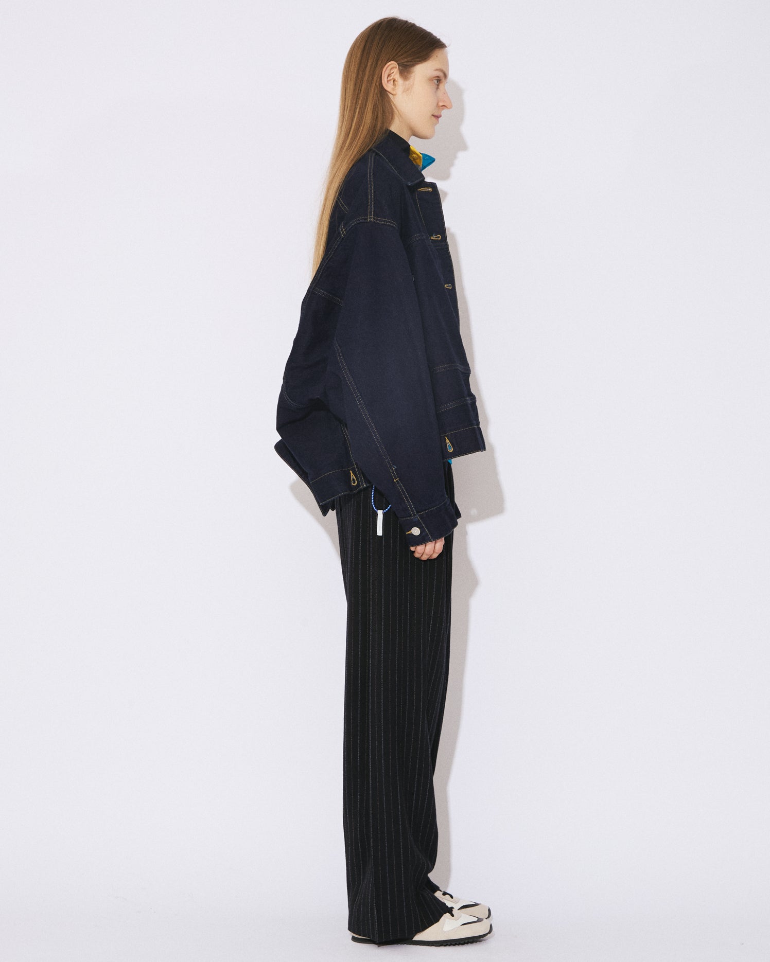 10月上旬入荷】double-end selvedge denim blouson re-wash