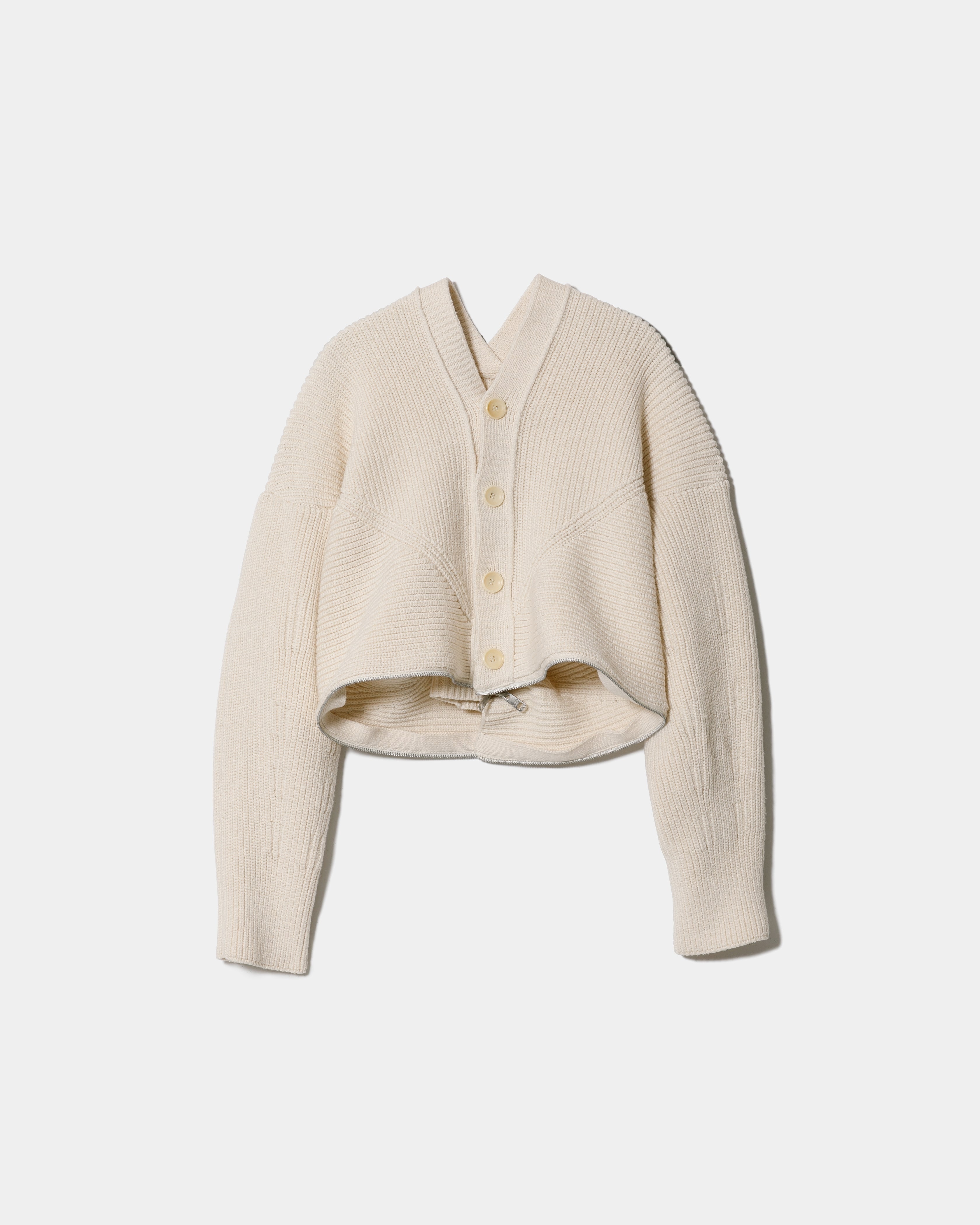 9月上旬入荷】double-end fluffed cotton cardigan – beautiful people