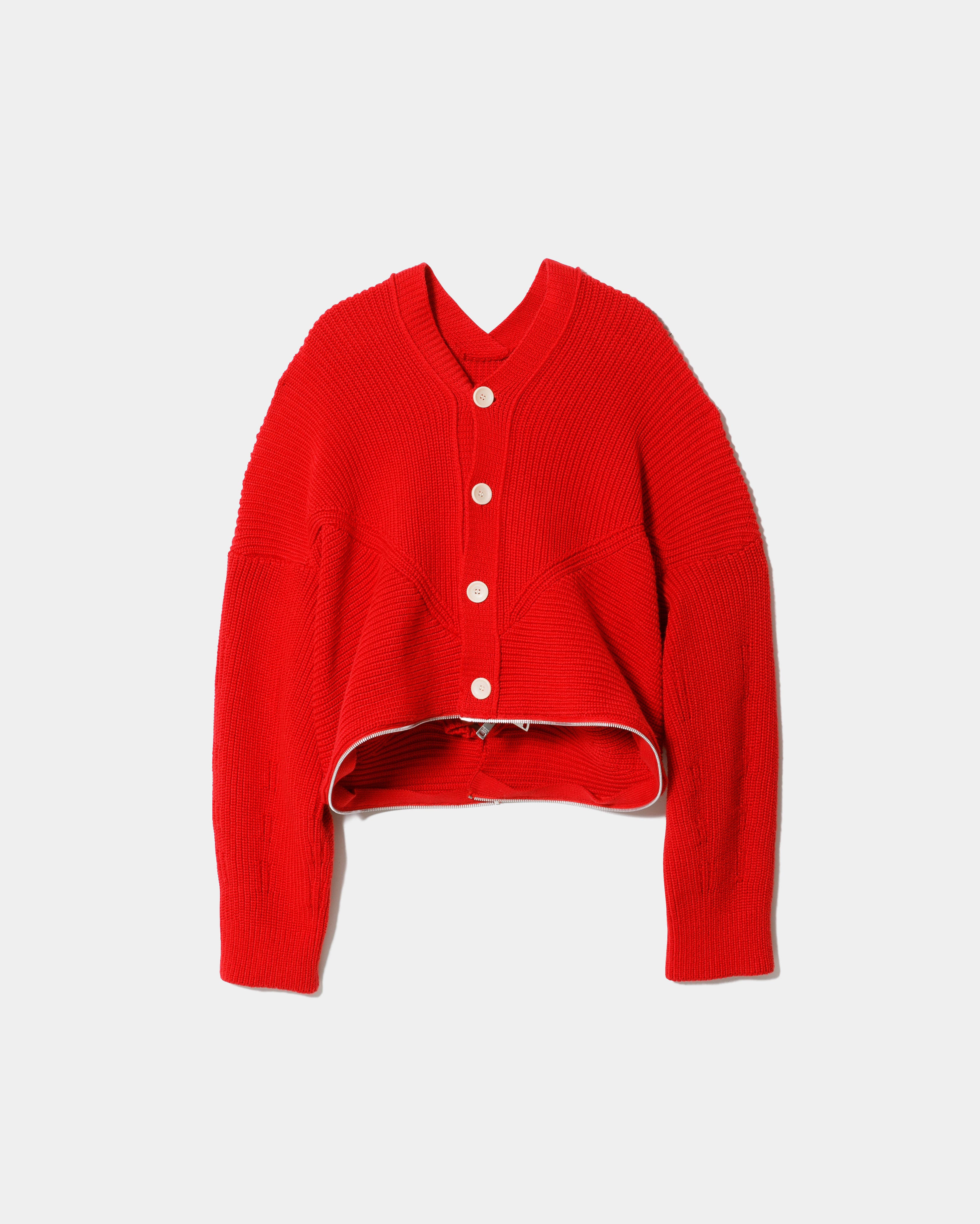 9月上旬入荷】double-end fluffed cotton cardigan – beautiful people