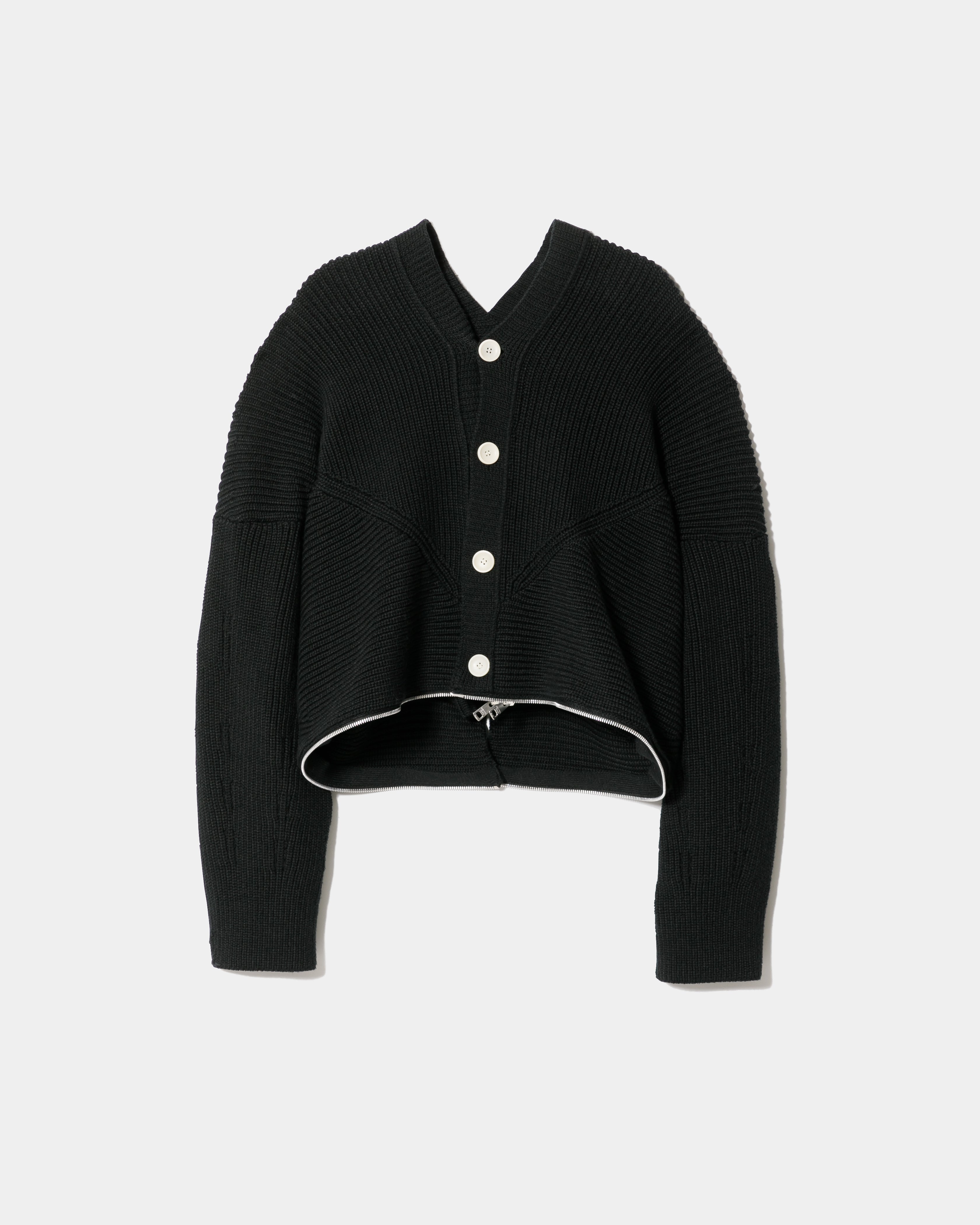 9月上旬入荷】double-end fluffed cotton cardigan – beautiful people