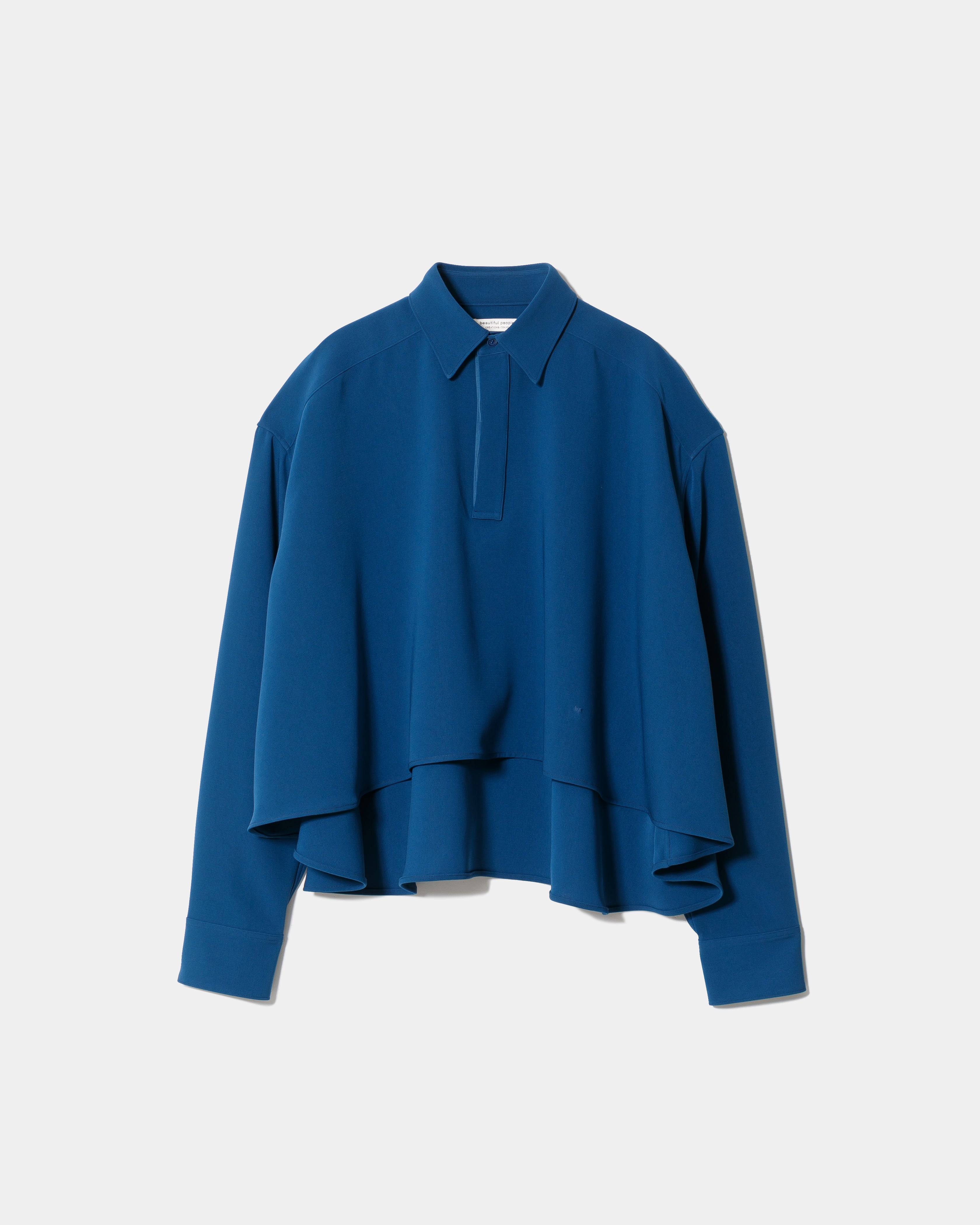 triacetate double cloth tailcoat shirt – beautiful people online store