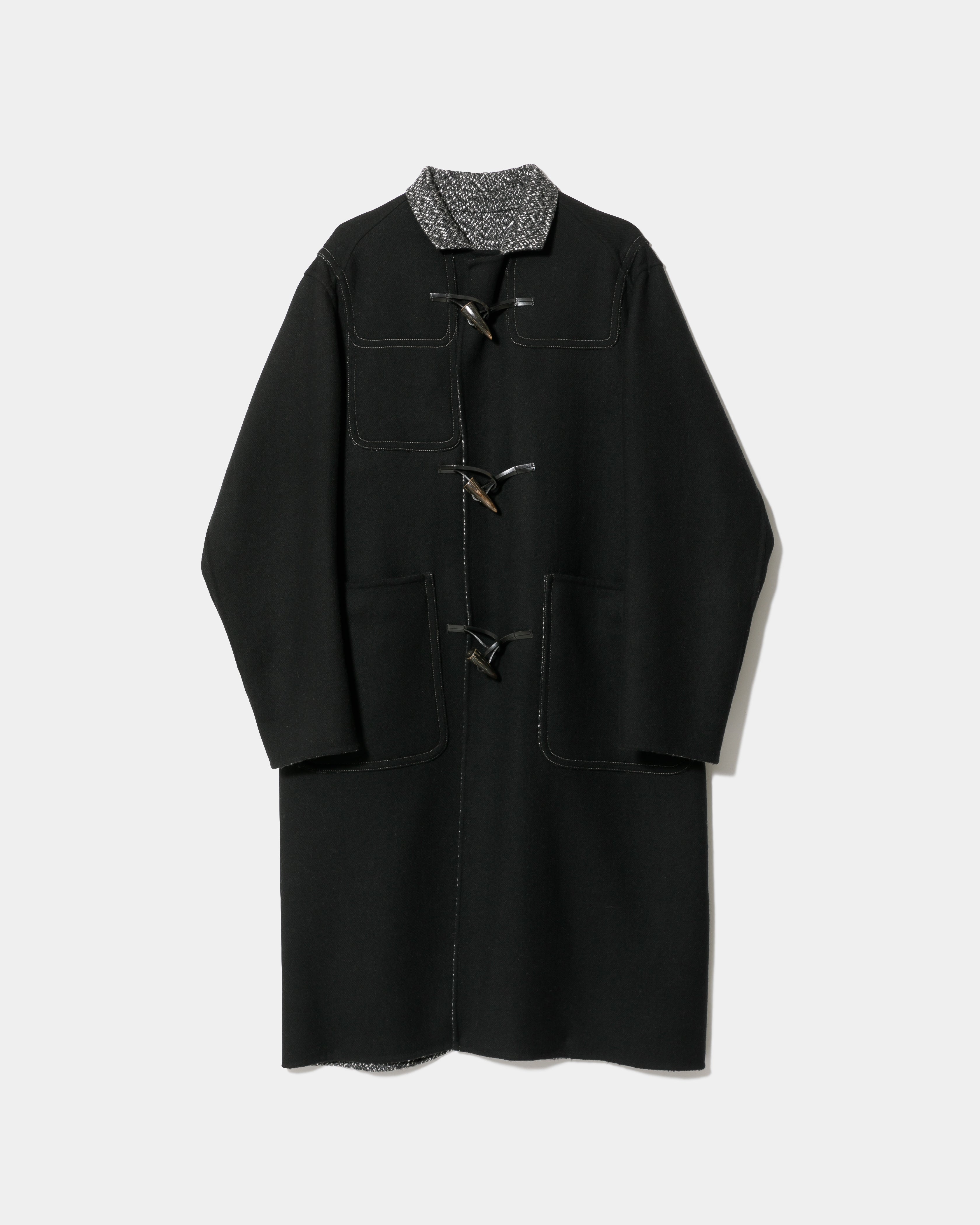 10月下旬入荷】coinside reversible tweed river coat – beautiful