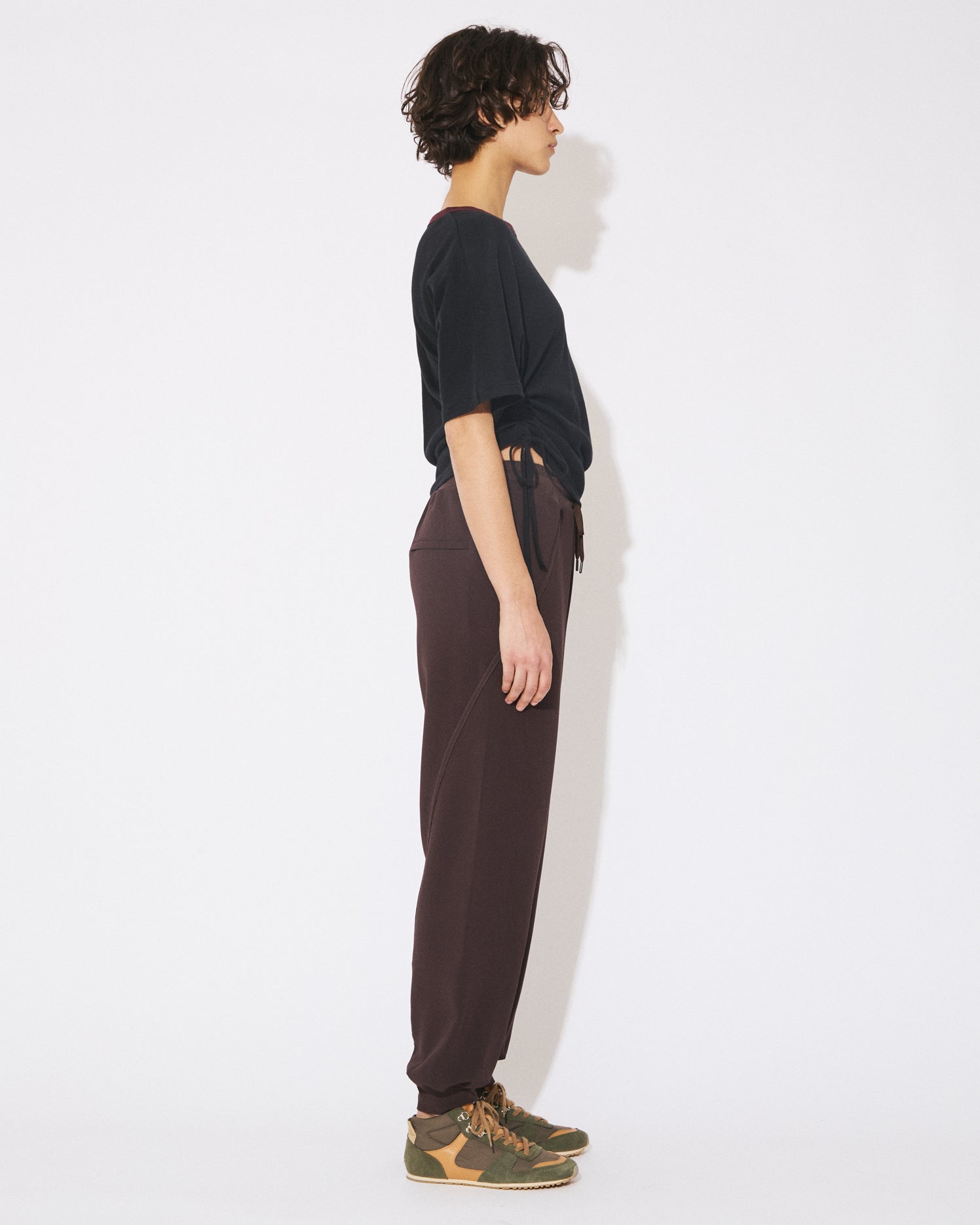 triacetate double cloth jogger pants – beautiful people online store