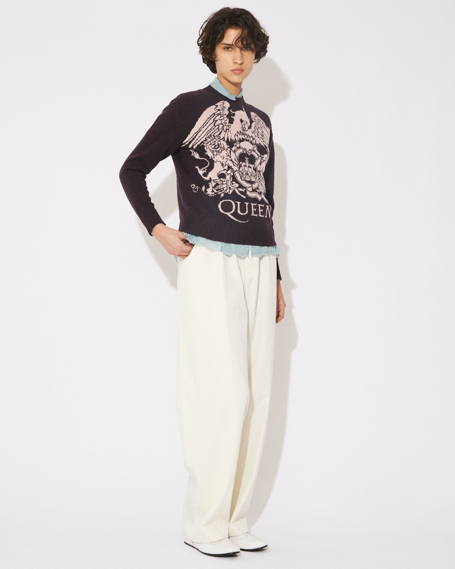 8月中旬入荷】rock-knit QUEEN knit pullover – beautiful people