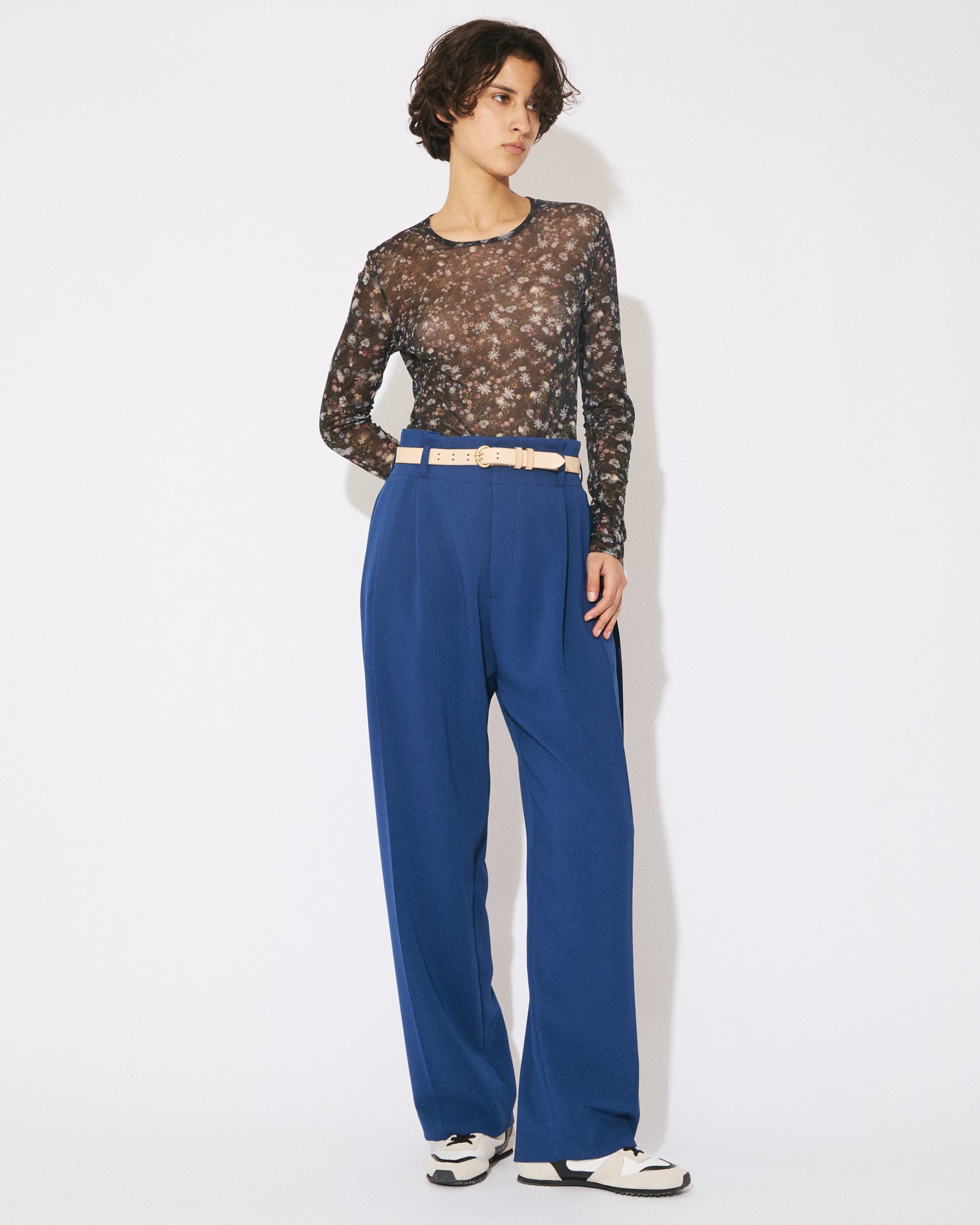 tropical wool mohair side tuck wide pants – beautiful people tropical wool mohair side tuck wide pants – beautiful people
