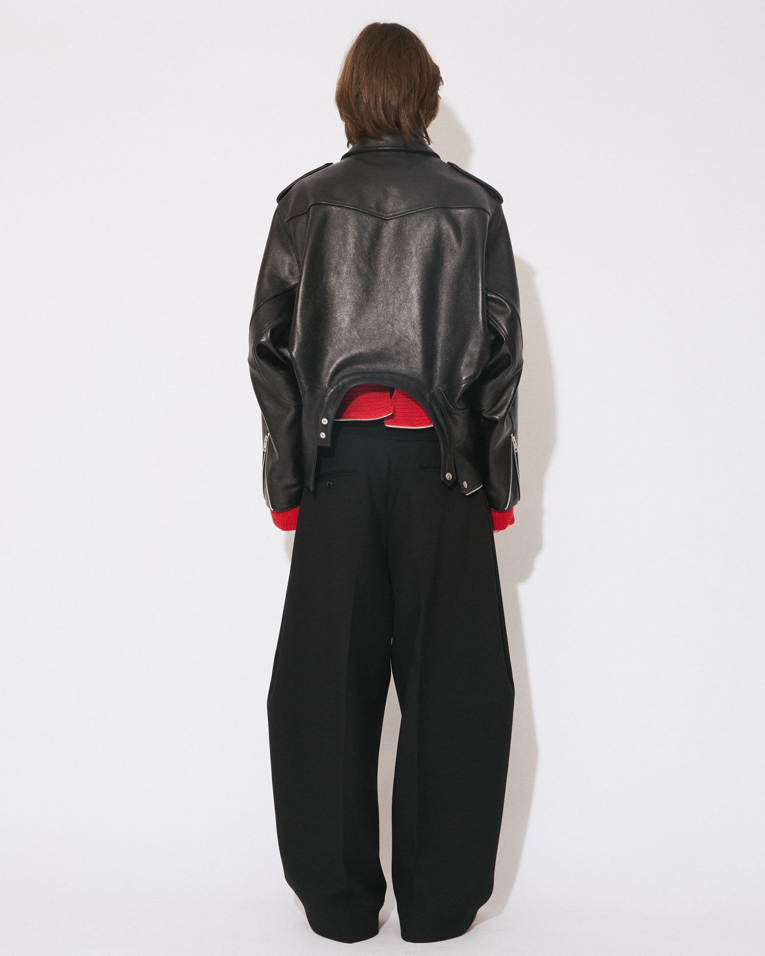 7月下旬入荷】double-end vintage leather GT riders jacket