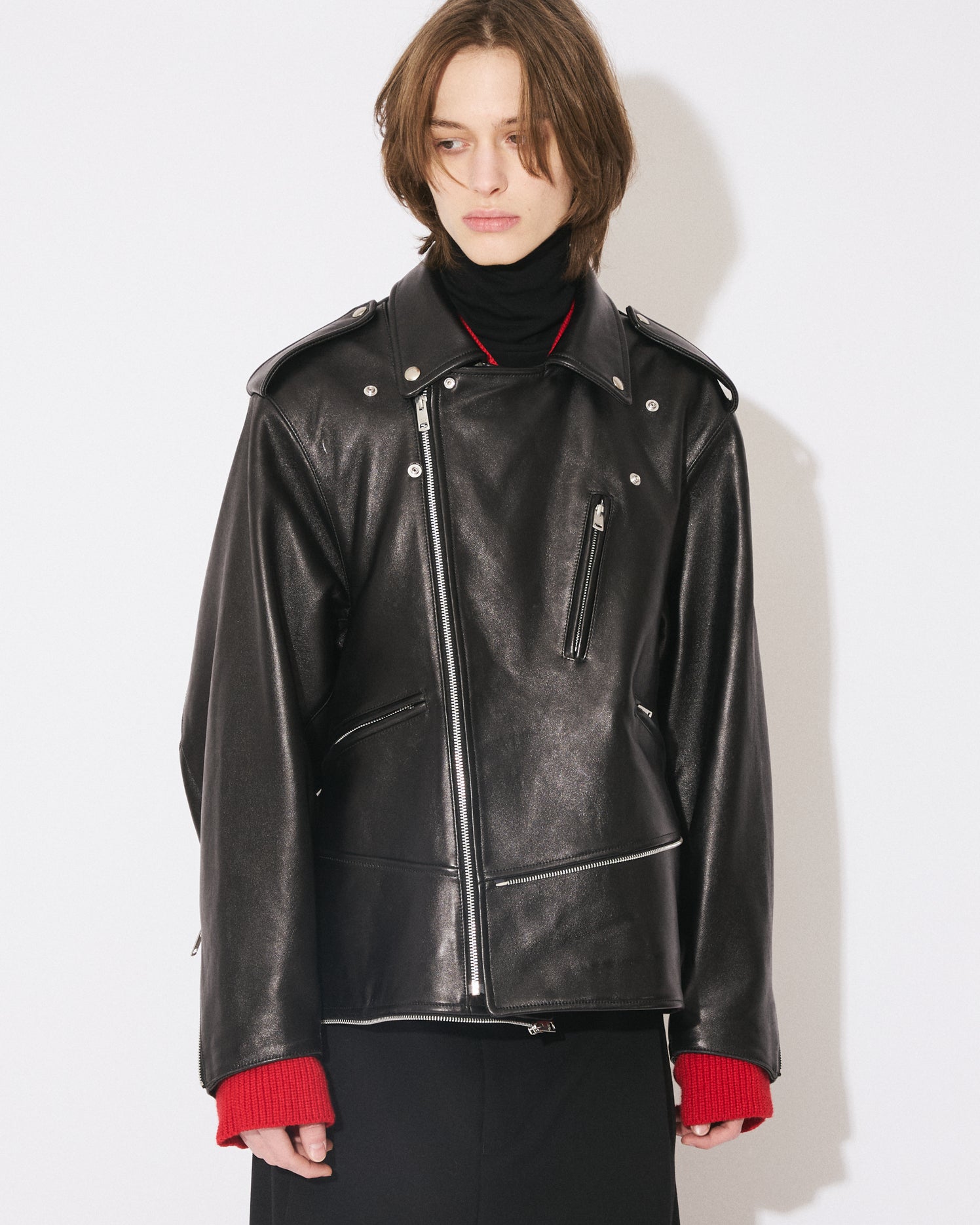 lamb leather coach jacket – beautiful people online store