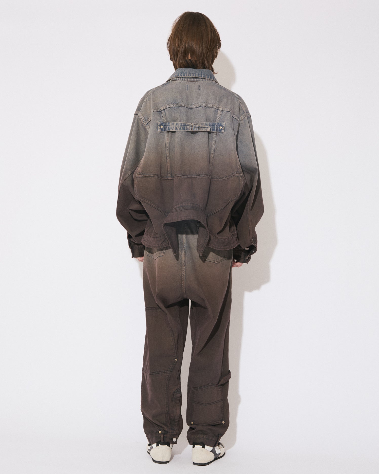 7月下旬入荷】double-end selvedge denim blouson gradation