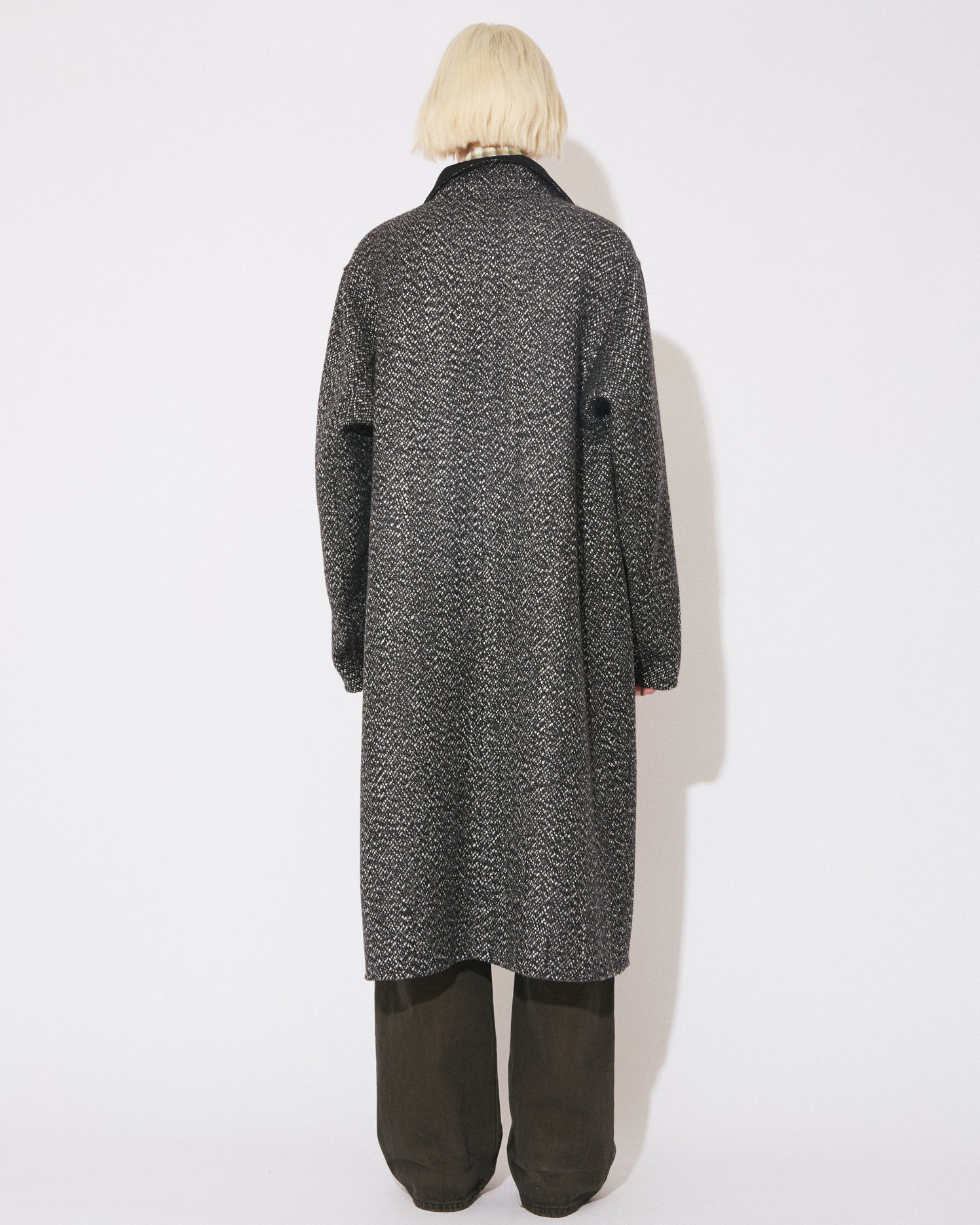 ら*ツ様 beautiful people コート　美品/ウール/値下げ 10月下旬入荷】coinside reversible tweed river coat – beautiful