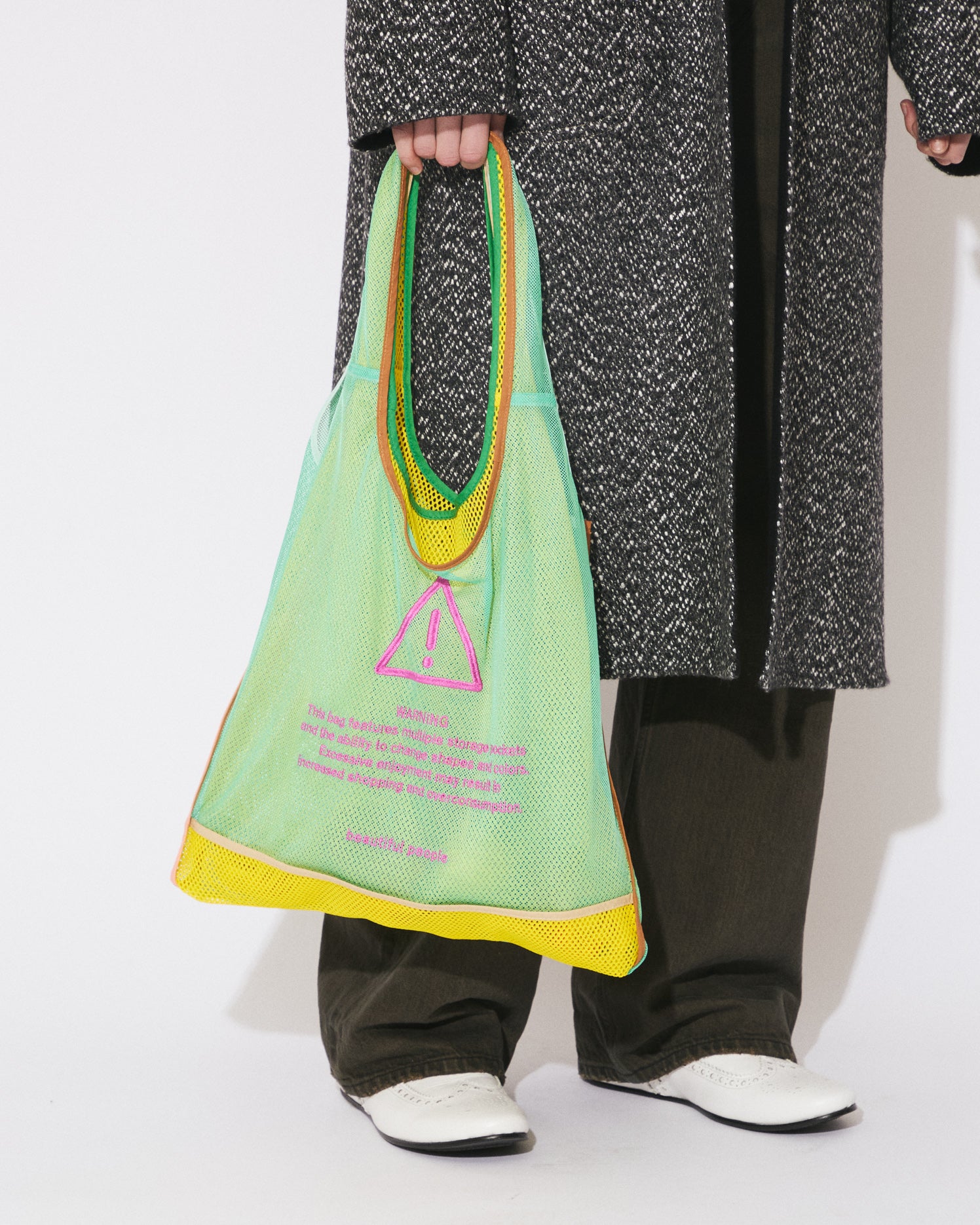 flip gratitude mesh marche bag – beautiful people online store