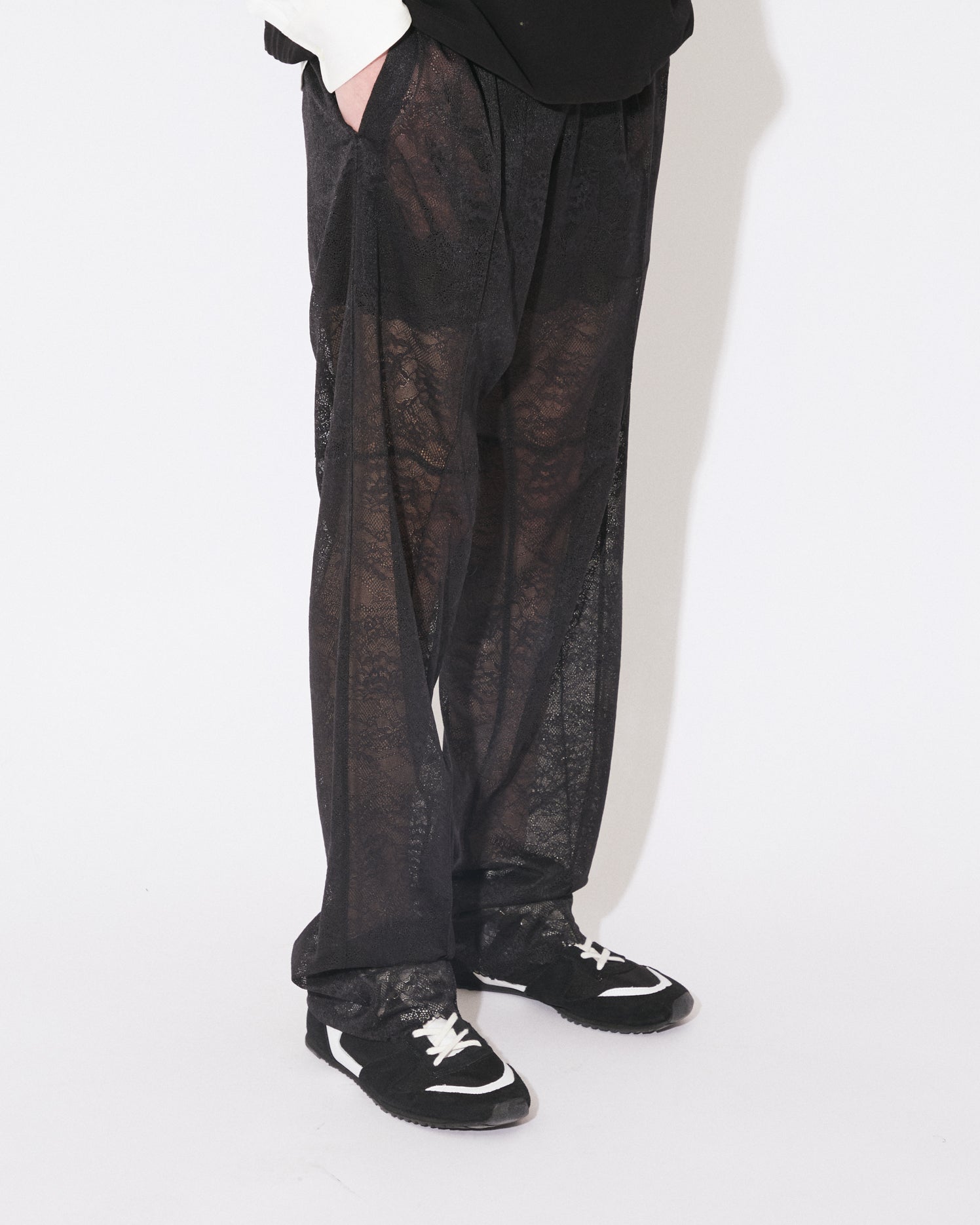 beautiful people パンツ WACOAL MEN ÷ beautiful people lace suiting pants – beautiful