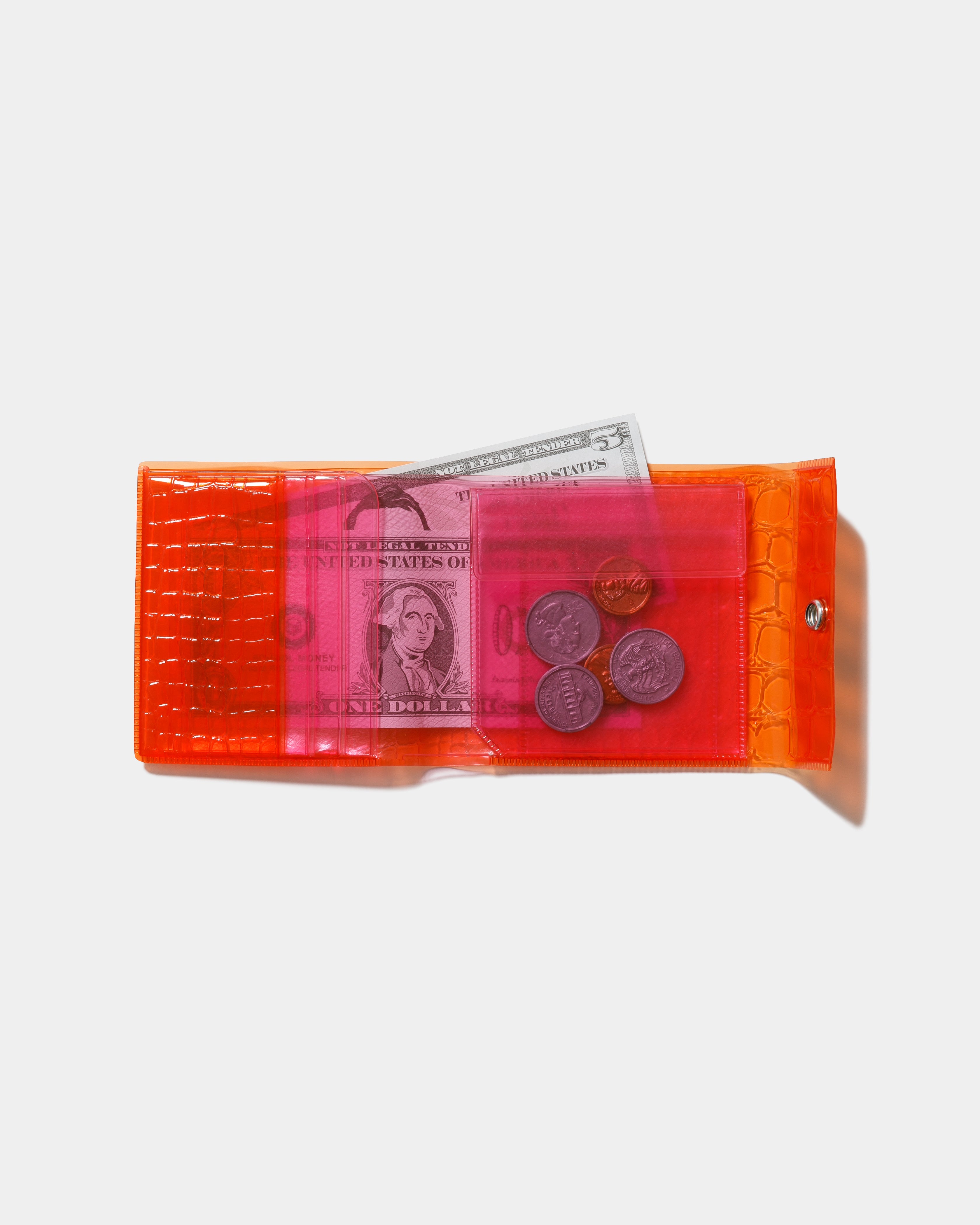 nothing to hide vinyl card wallet レッド　赤 nothing to hide vinyl card wallet (new) – beautiful people online
